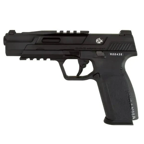 Airsoft Pistole Piranha TR GBB schwarz