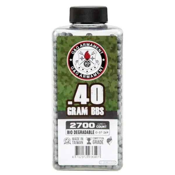 Bio Airsoft BBs 6 mm 0.40 g 2700 Stück