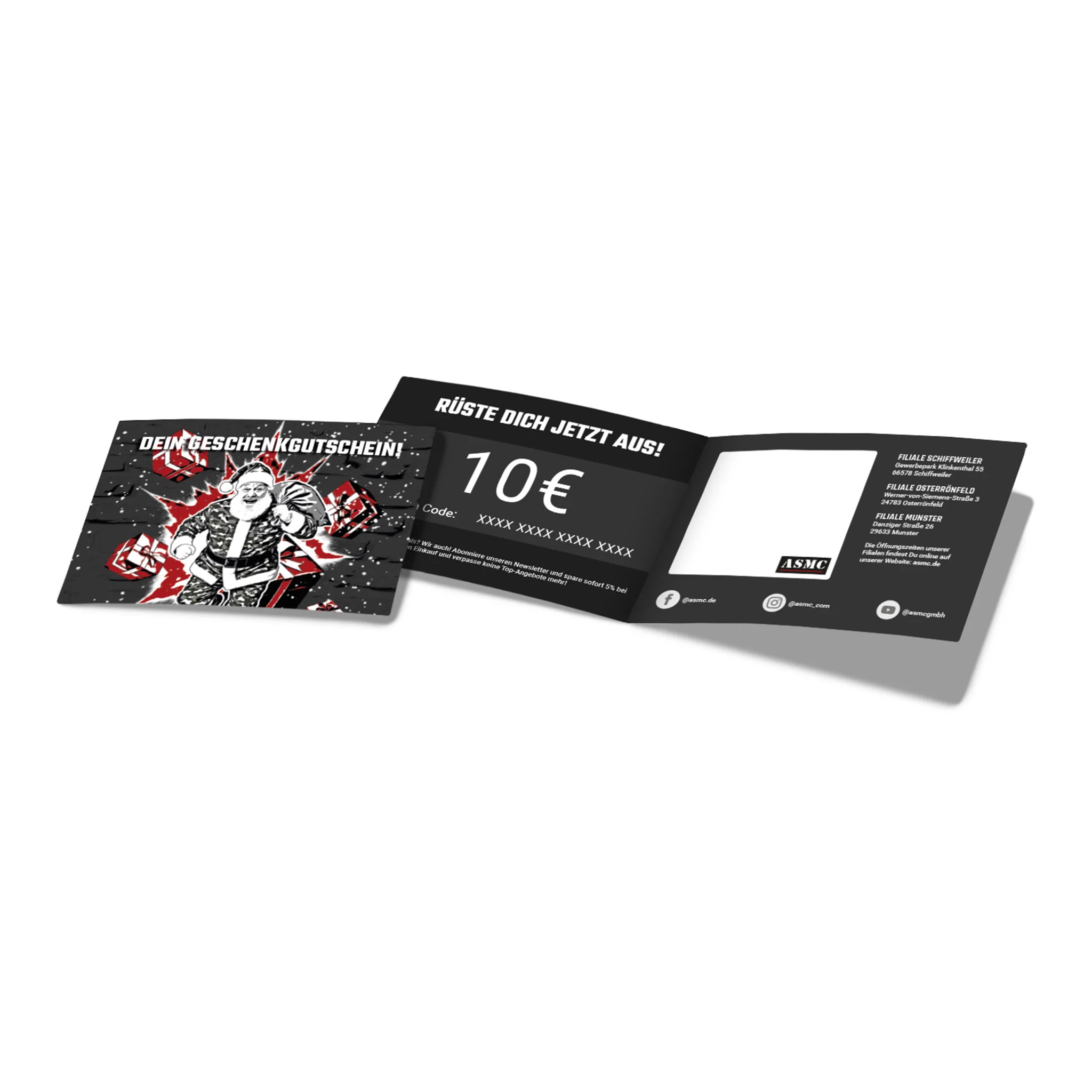 Geschenkgutschein Weihnachten zum Ausdrucken - Image 2