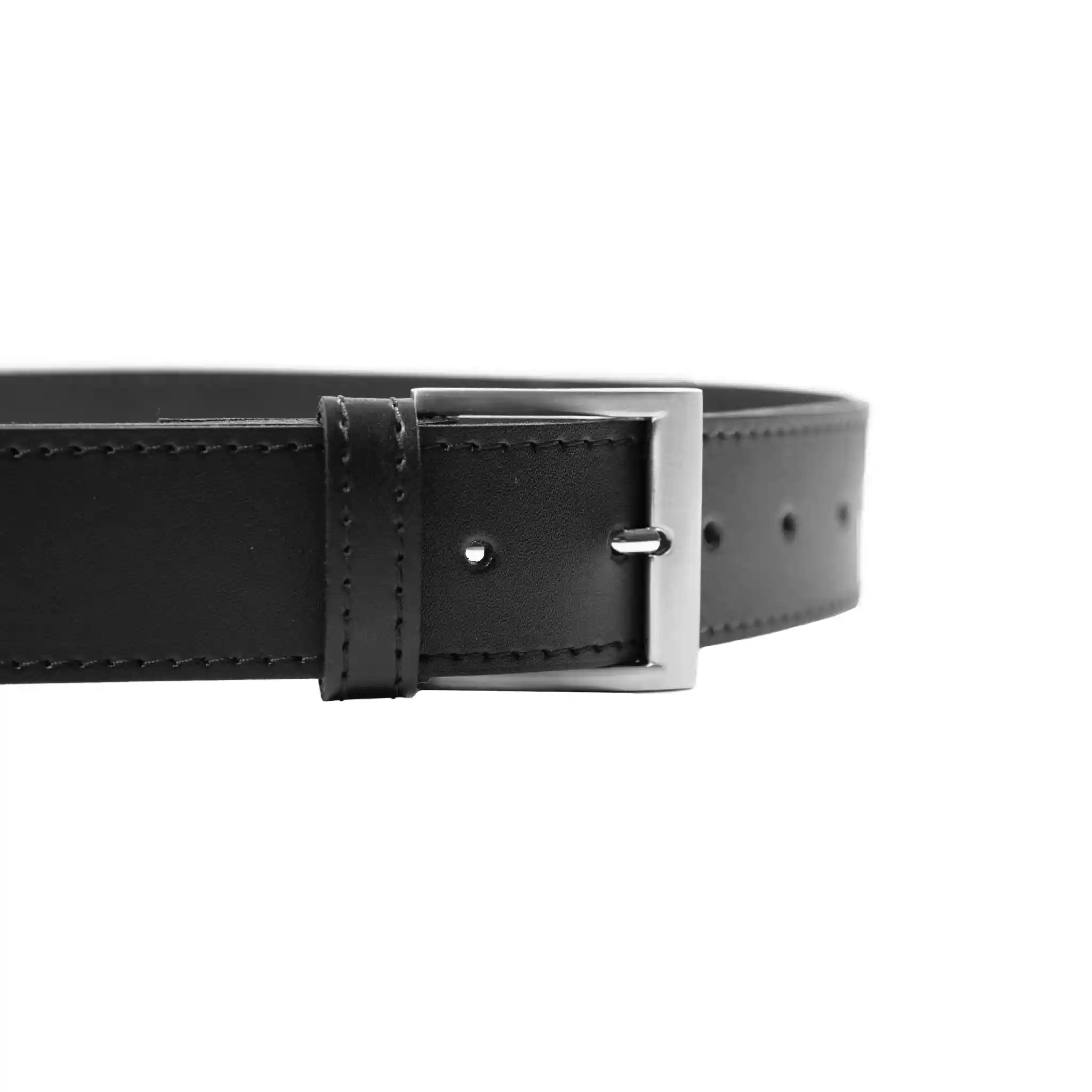 Gürtel 40 mm breit Leder Ziernaht - Image 3