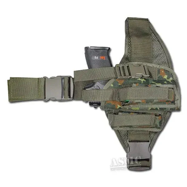Taktikholster P8 Type IV flecktarn links