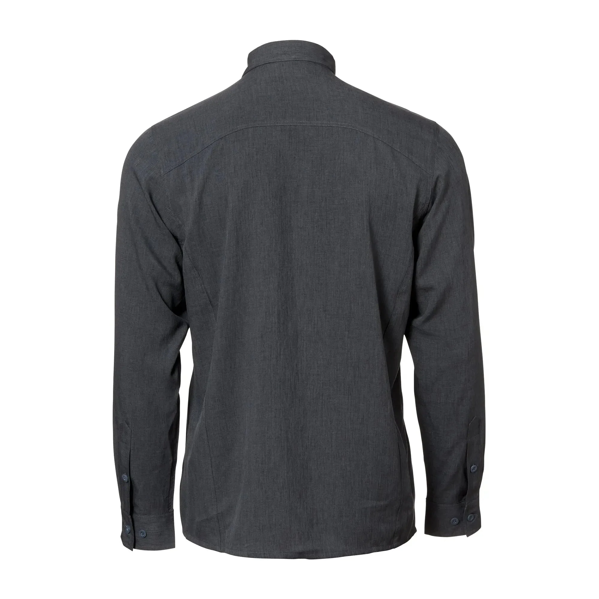 Hemd Defender MK2 Gentleman Shirt melange black grey - Image 2