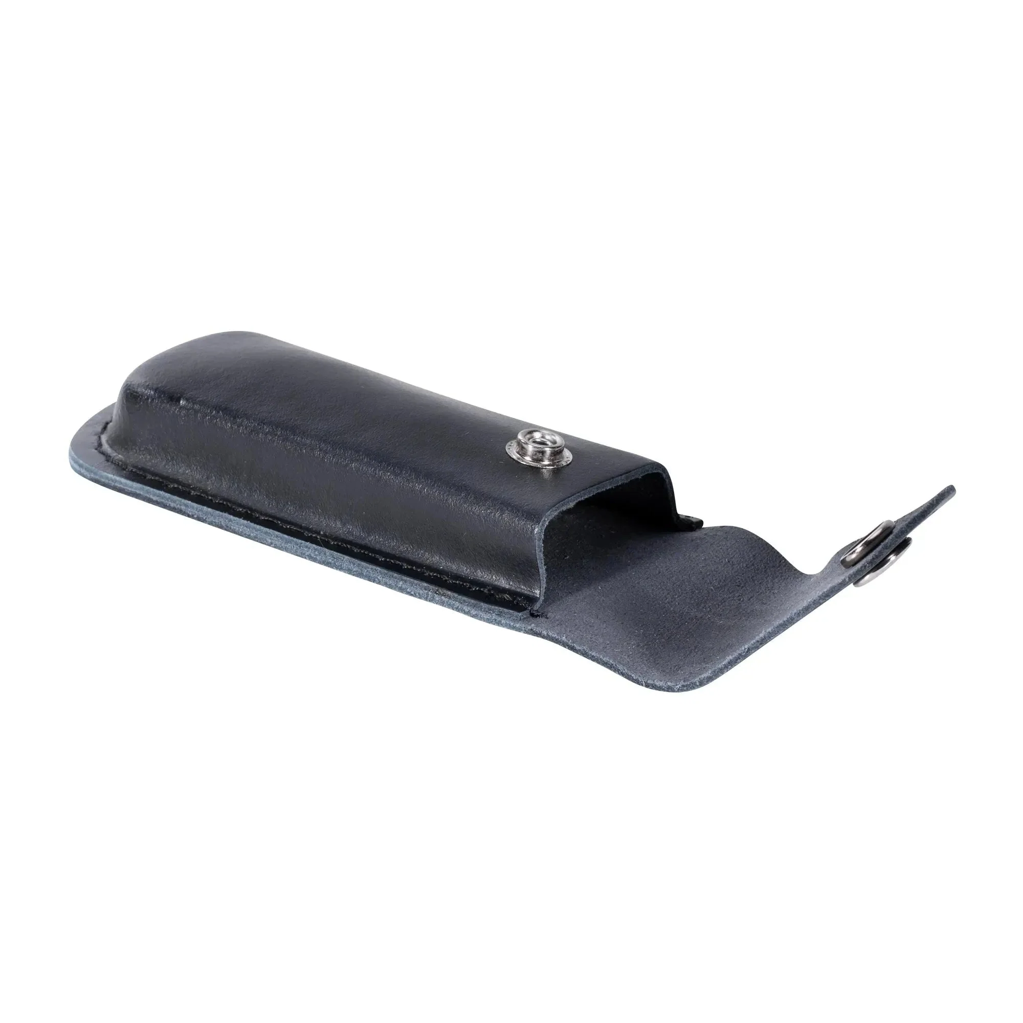 Messertasche Glattleder schwarz - Image 3