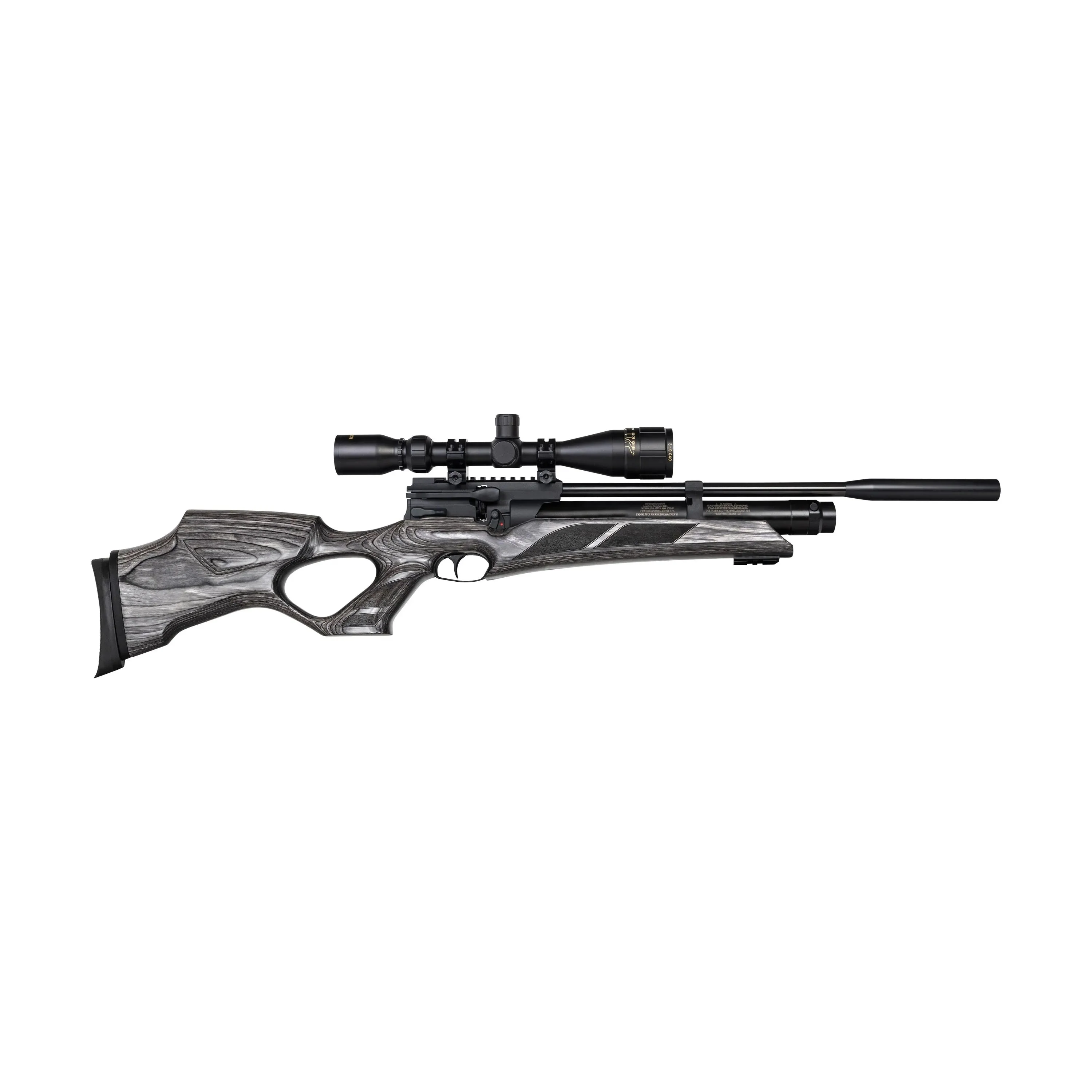 HW 110 T Pressluftgewehr 4,5 mm Schichtholz-Lochschaft
