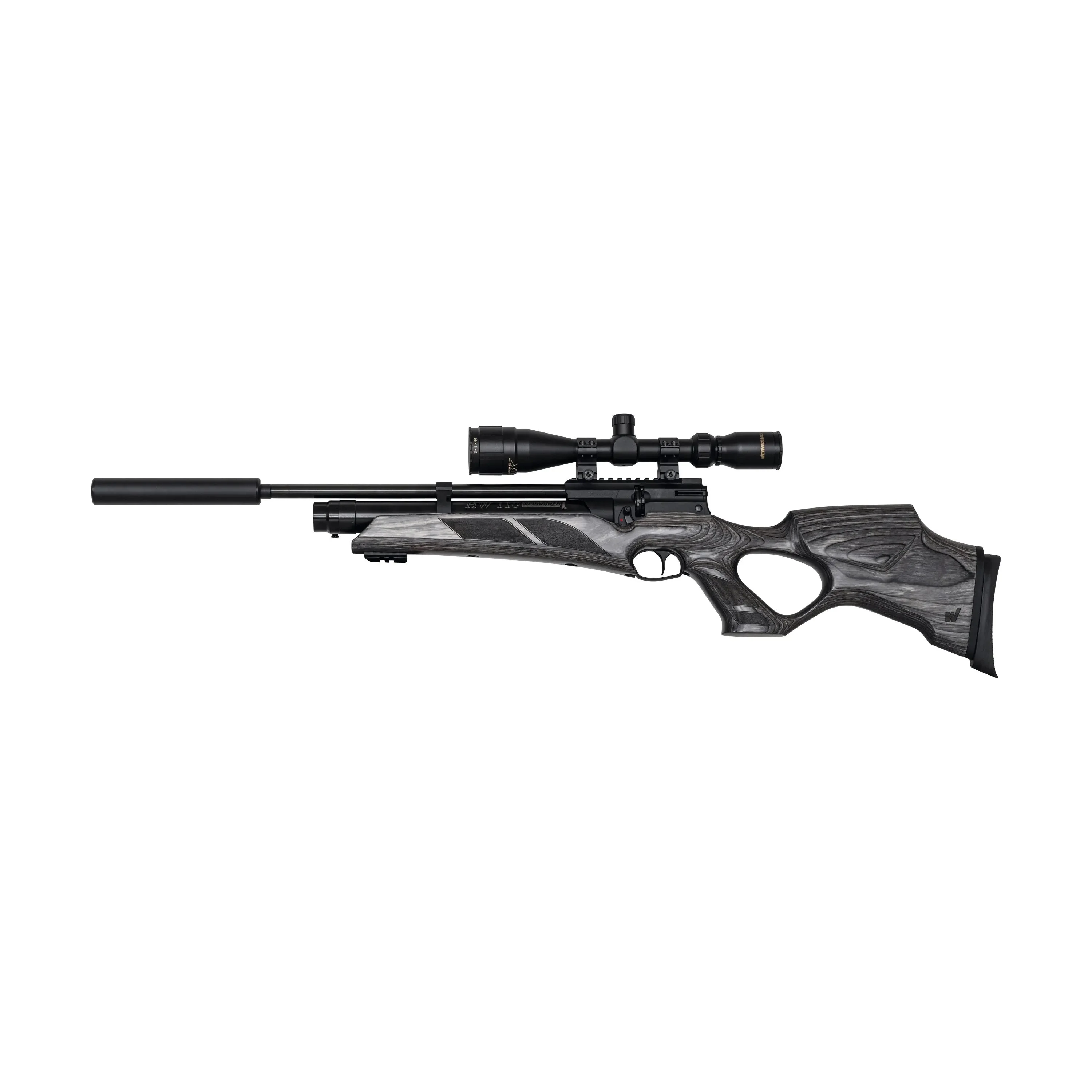HW 110 T Pressluftgewehr 4,5 mm Schichtholz-Lochschaft - Image 2