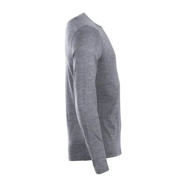 Langarmshirt 200 Oasis Thermo gritstone heather - Image 2
