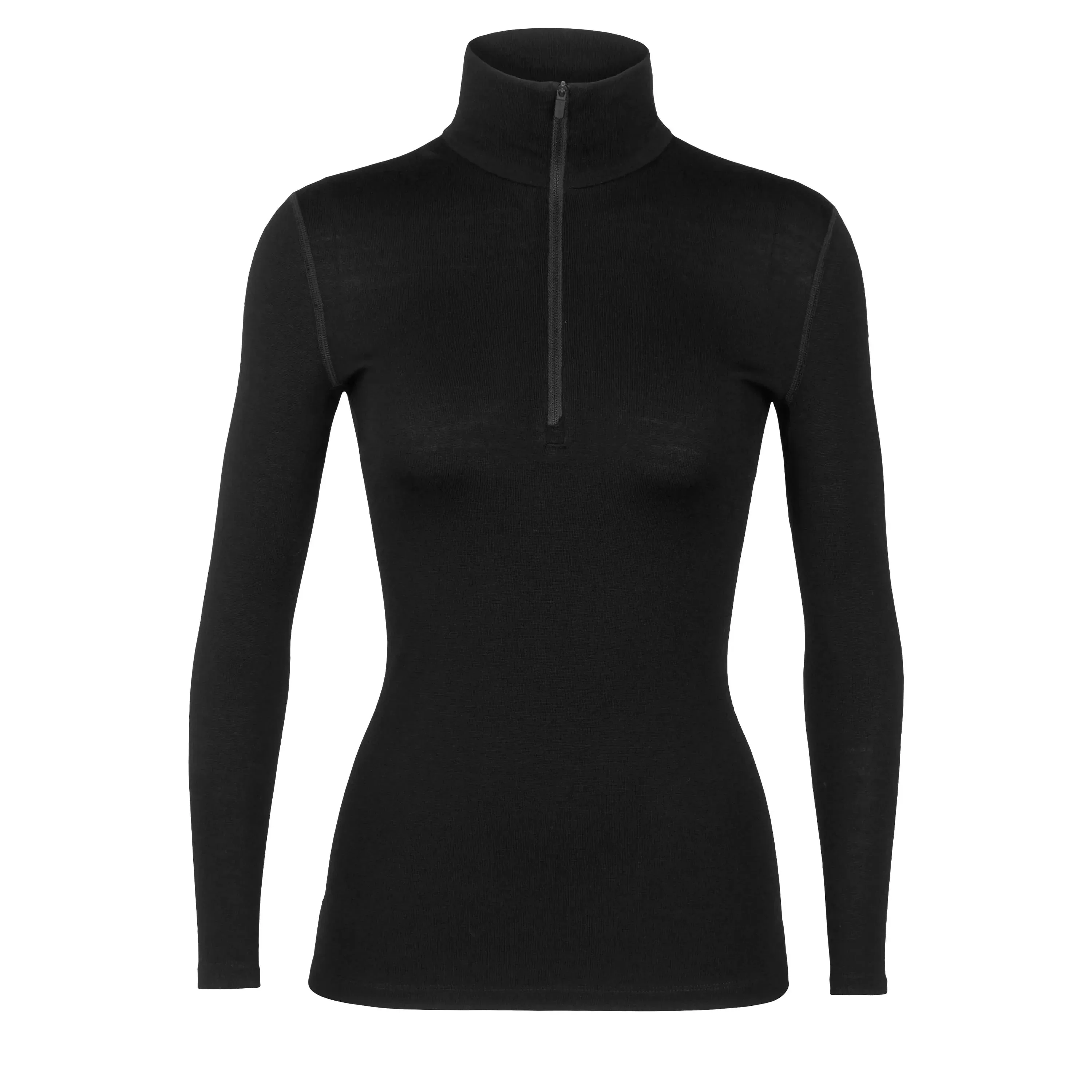 Langarmshirt Tech Half Zip Merino 260 Frauen - Image 3