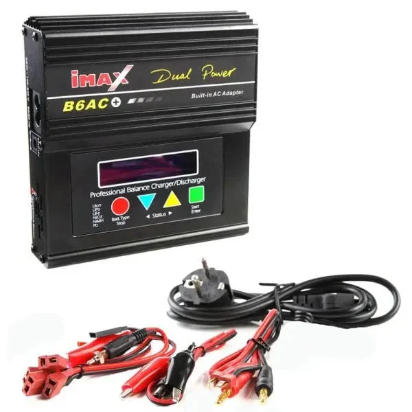 RC Ladegerät Battery Charger B6AC + schwarz