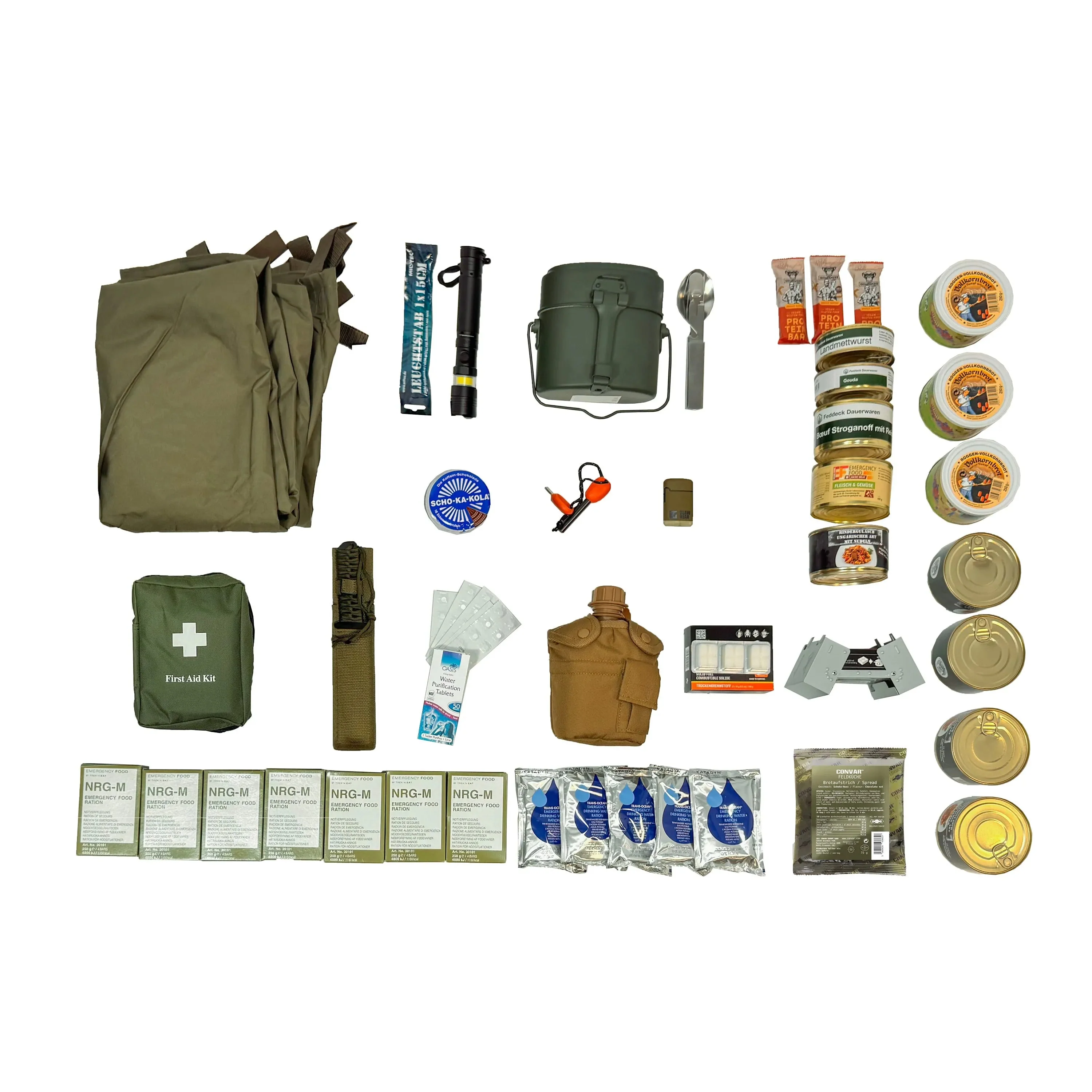 Inhalt Fluchtrucksack Medium - 7 Tage - Image 2