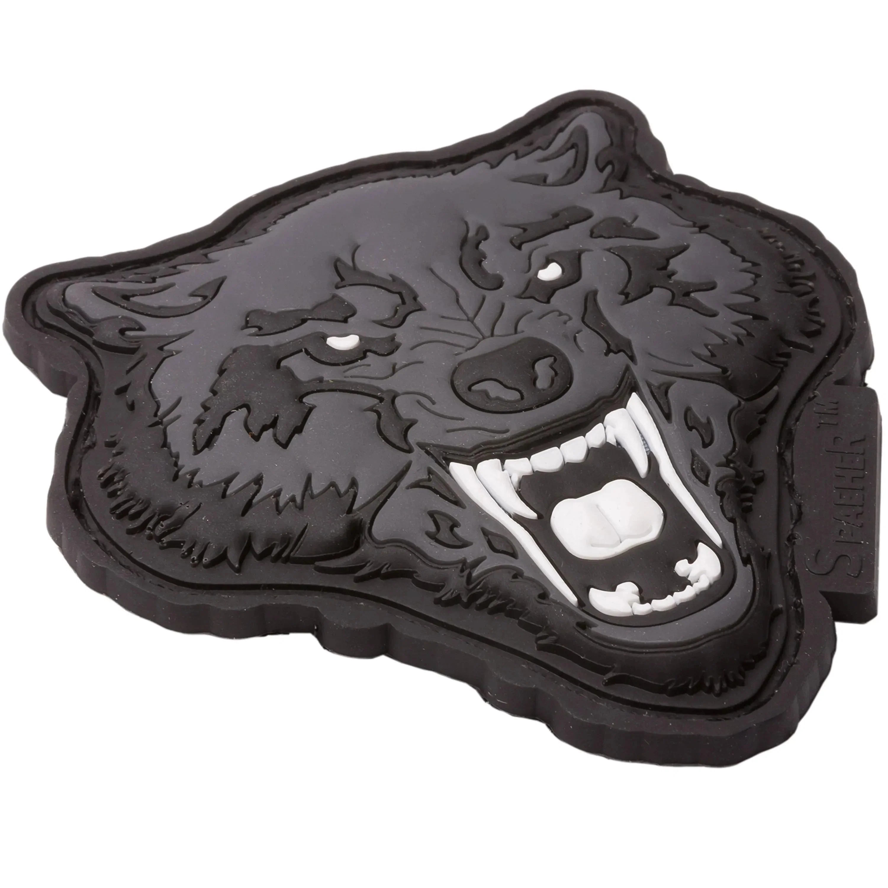 3D Patch Angry Wolf Head - Image 2