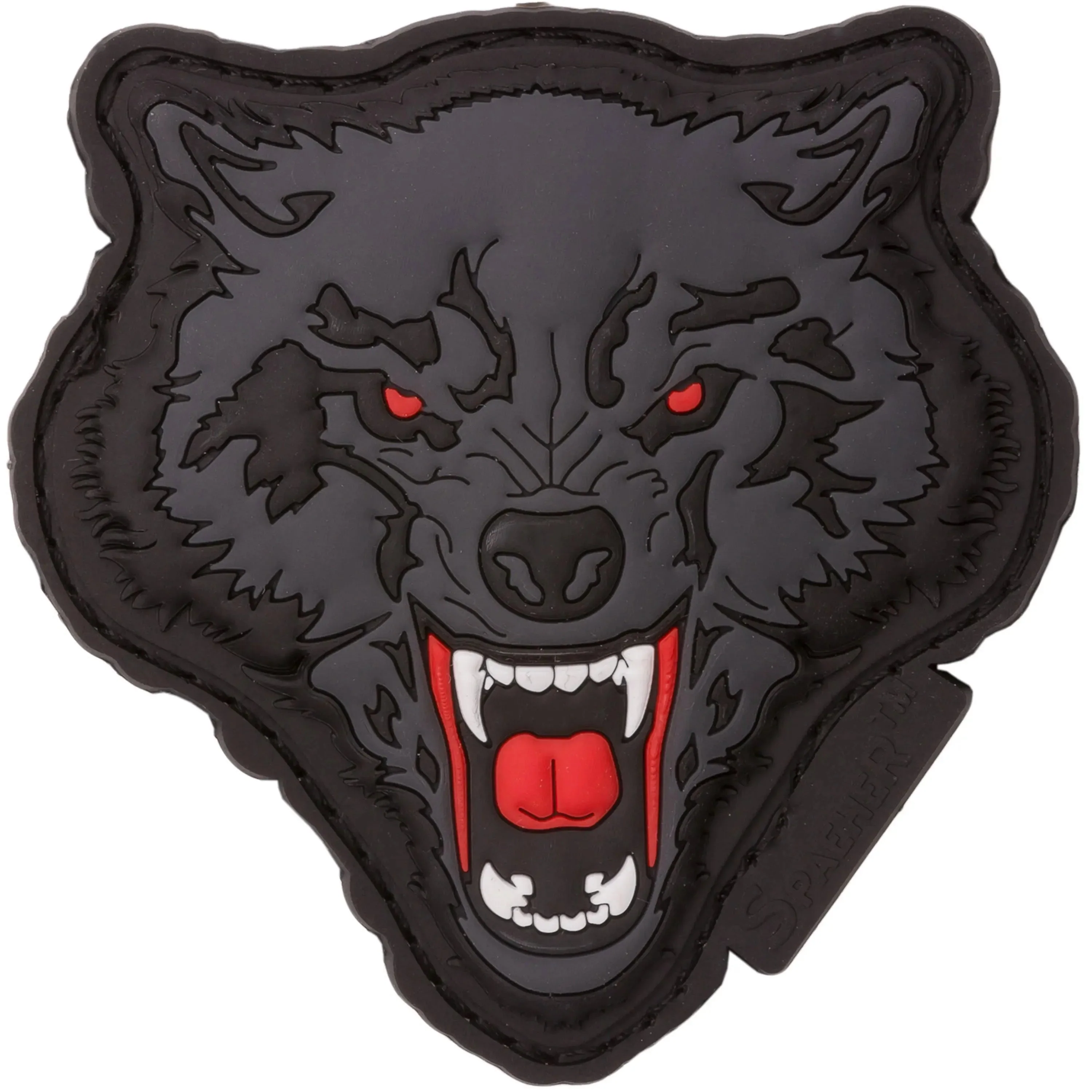 3D Patch Angry Wolf Head - Image 4