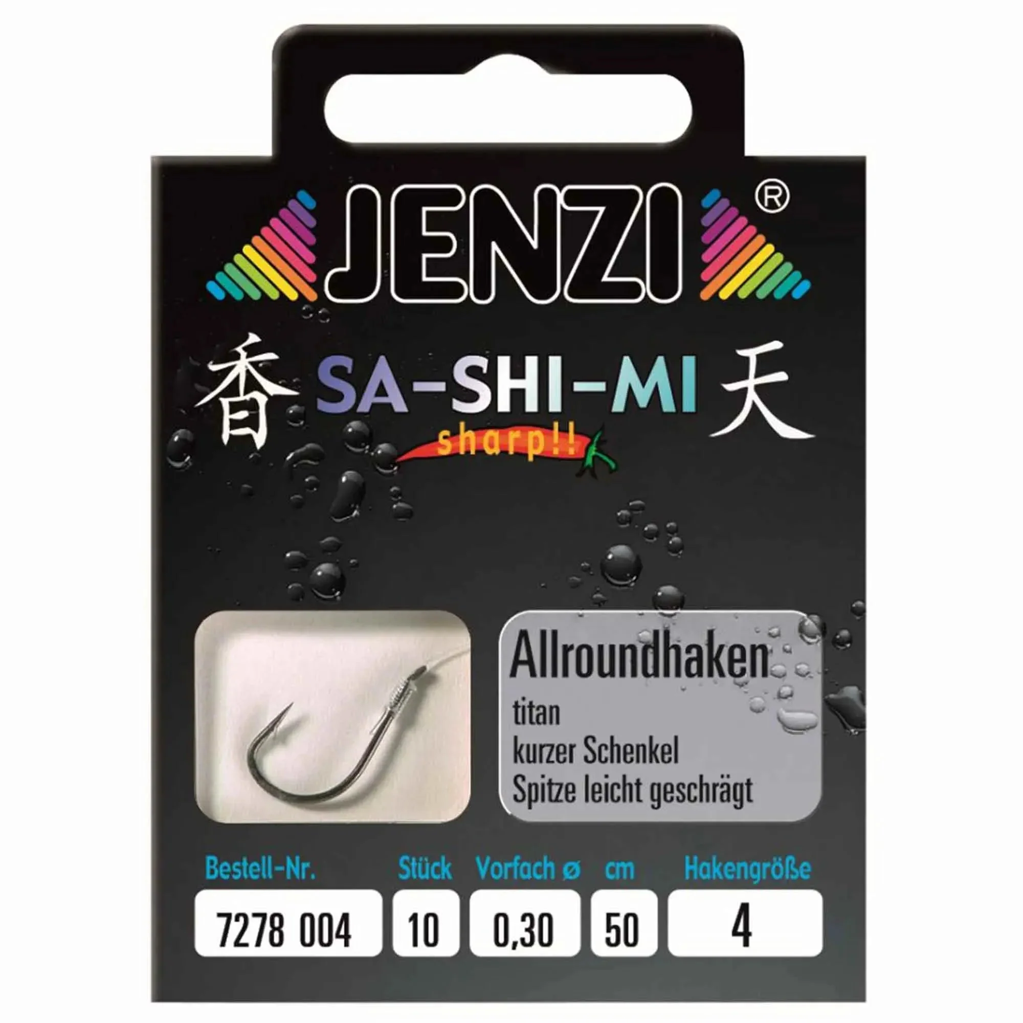 Angelhaken Allround Sa-Shi-Mi 10 Stück - Image 3