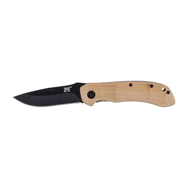 Taschenmesser Bambus holz schwarz