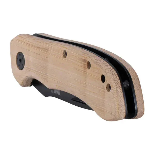 Taschenmesser Bambus holz schwarz - Image 6