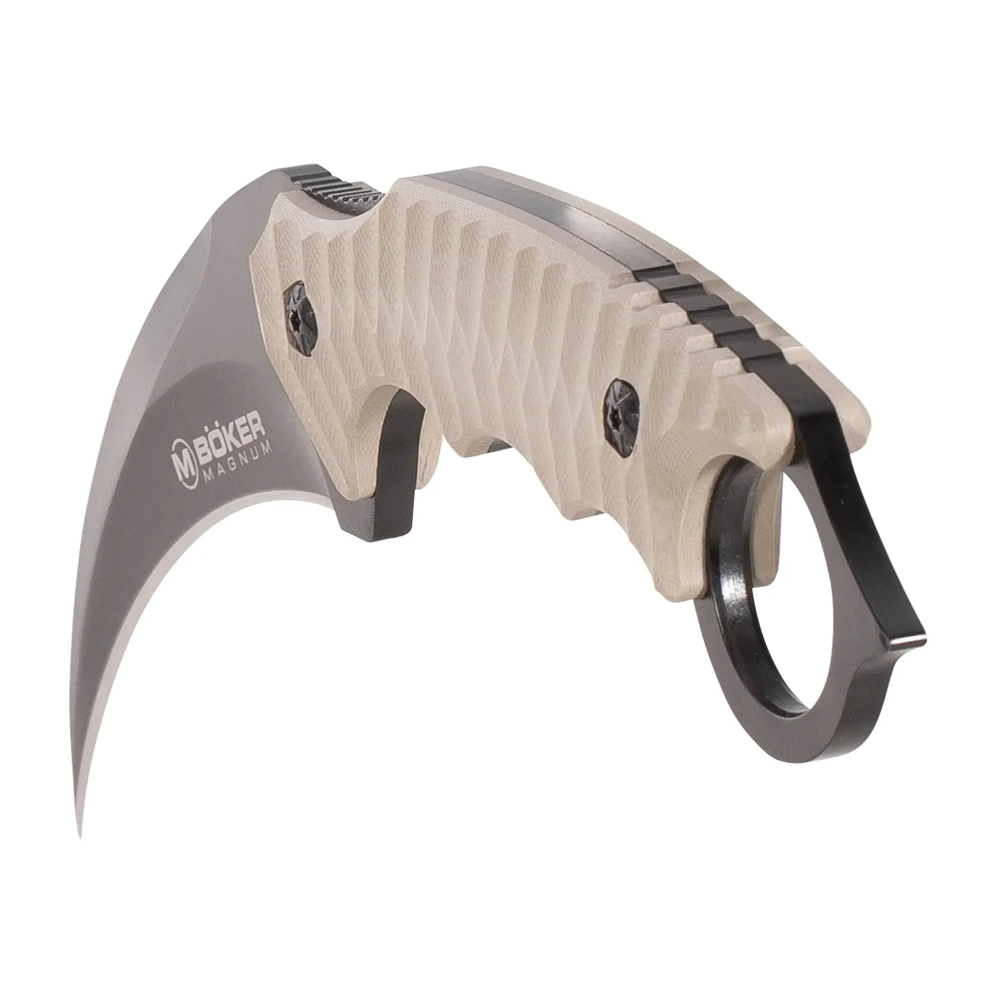Magnum Messer Spike Karambit khaki - Image 3