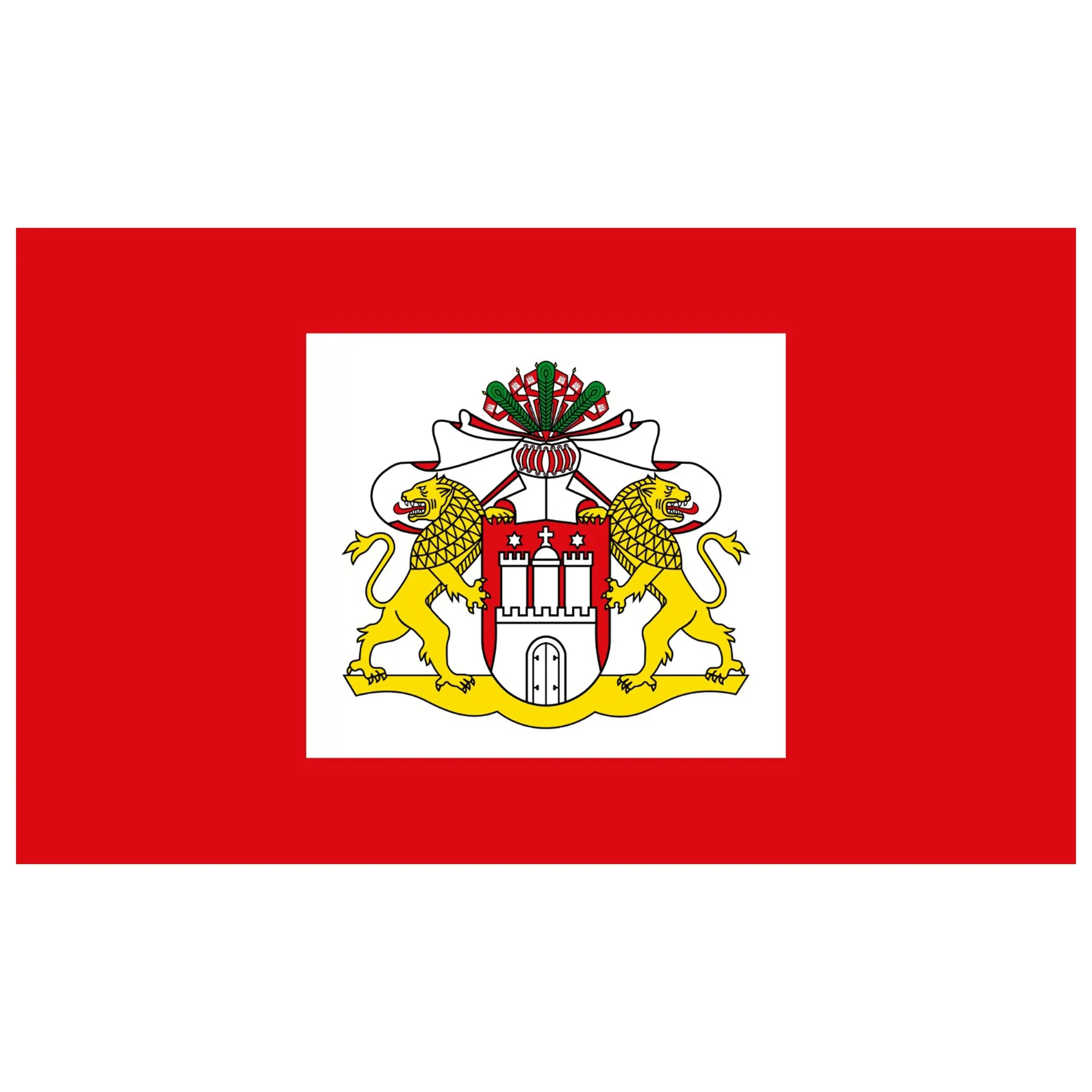Flagge Hamburg