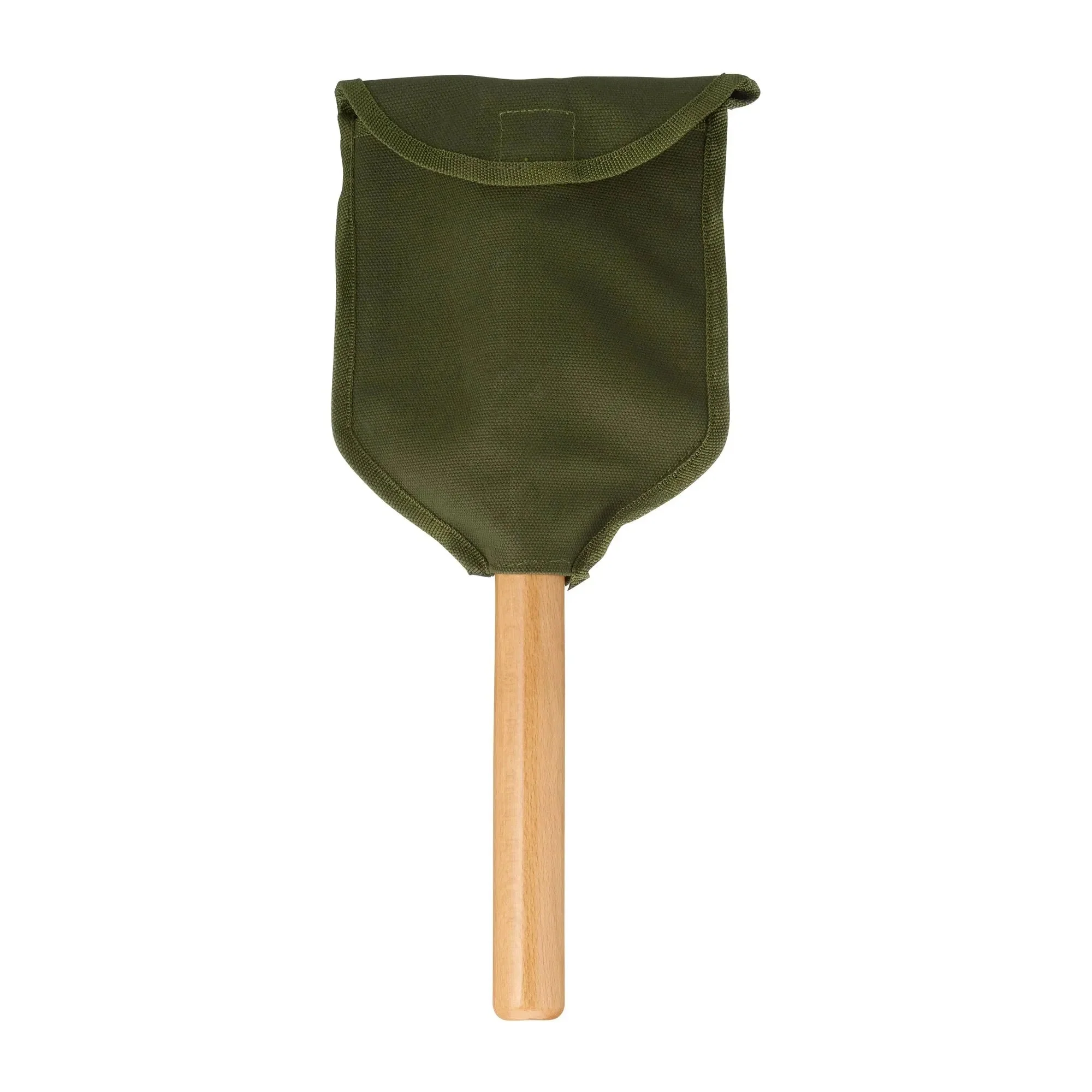 Klappspaten Deluxe Holzstiel 2-teilig natur - Image 3