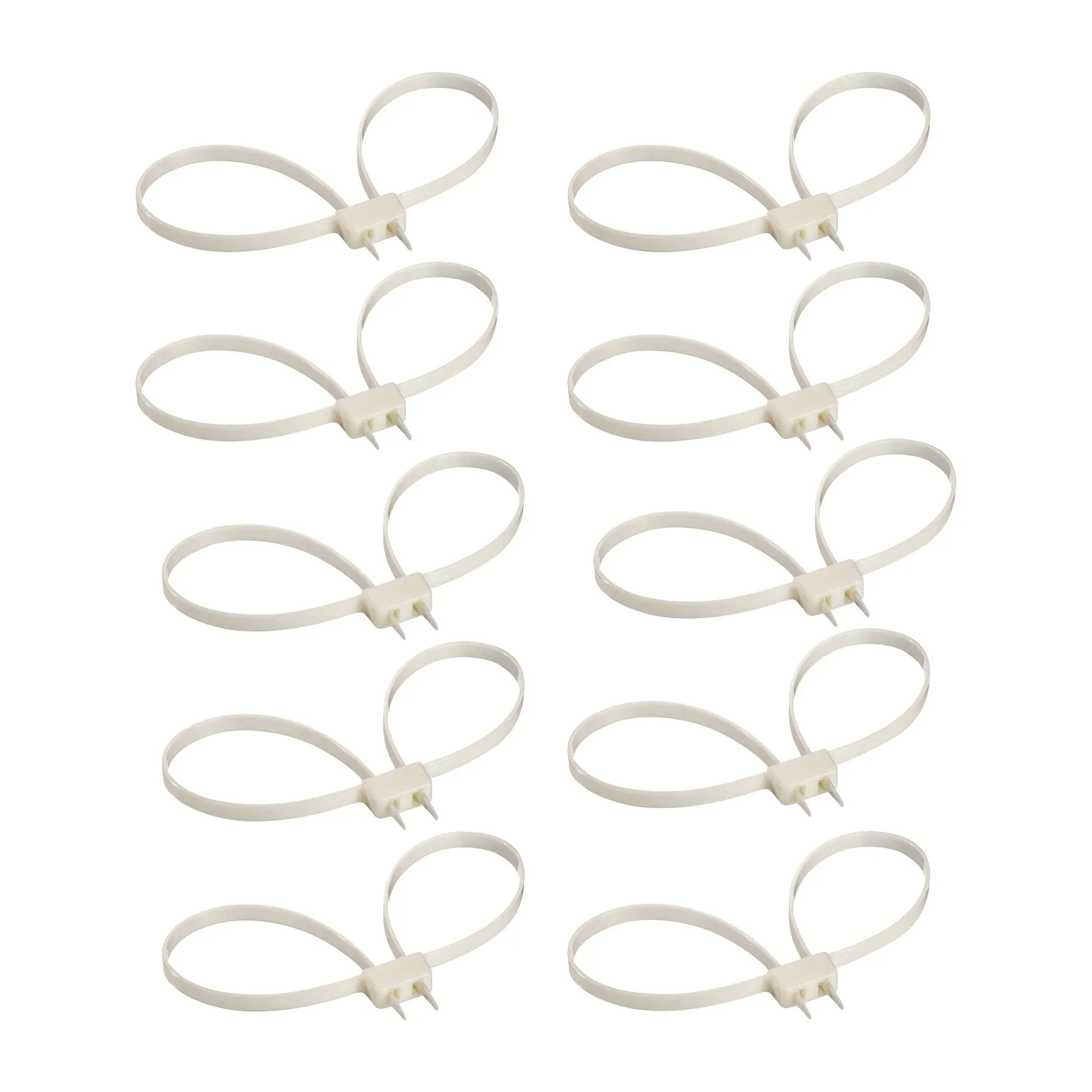 Kunststoffhandschellen 10er Pack