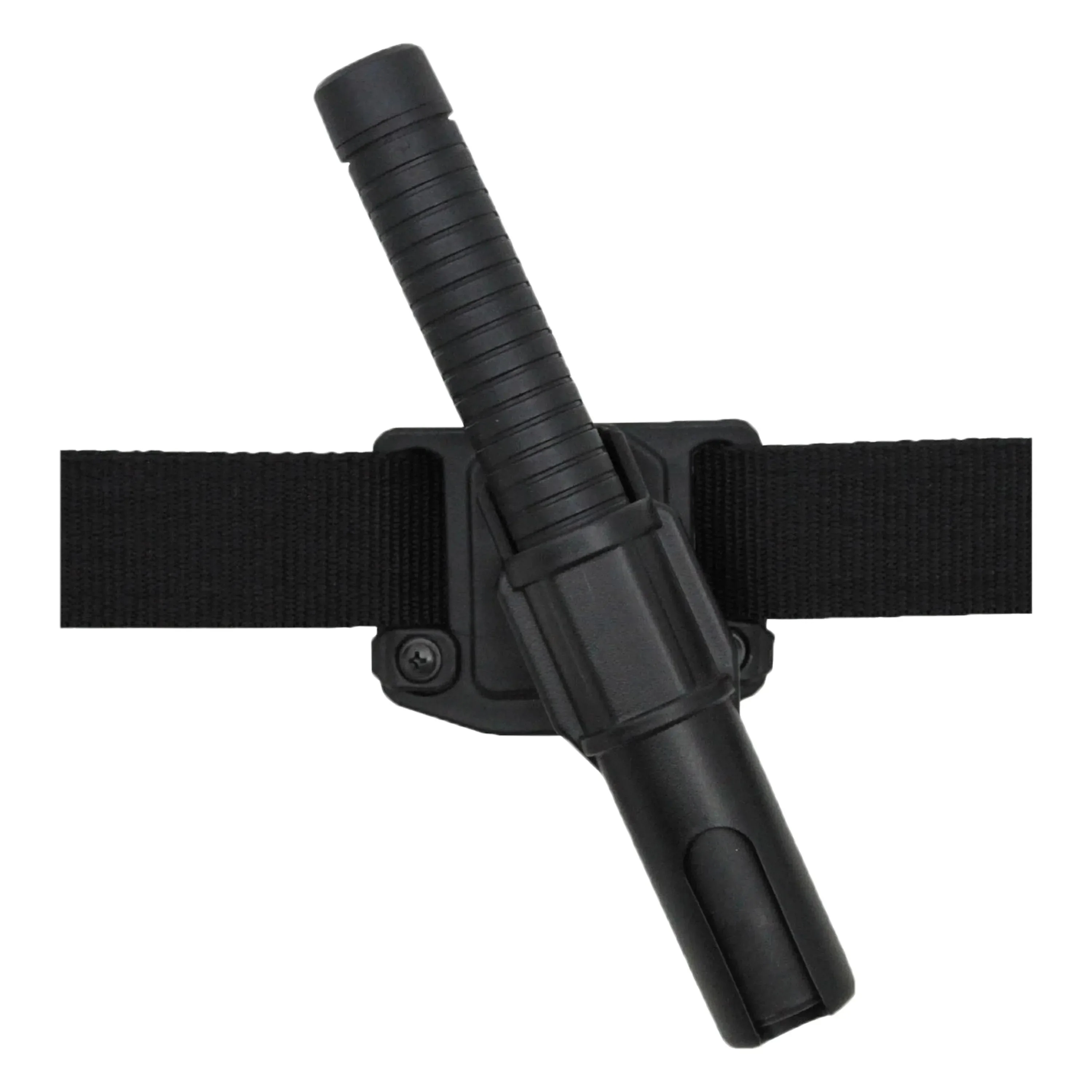 Schlagstockhalter drehbar 12 cm schwarz - Image 2