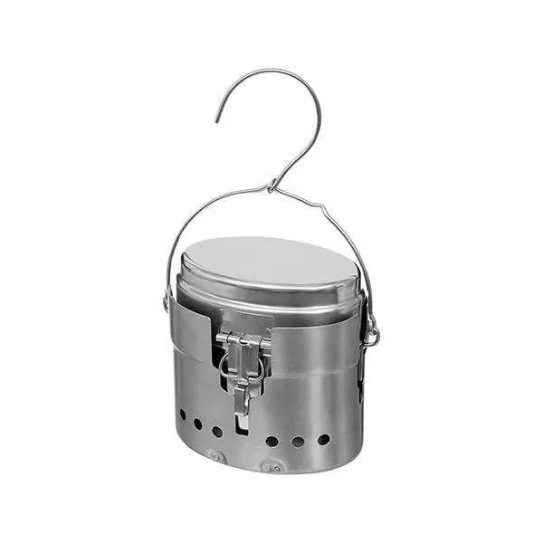Schwed. Kochset M40 3-teilig Edelstahl
