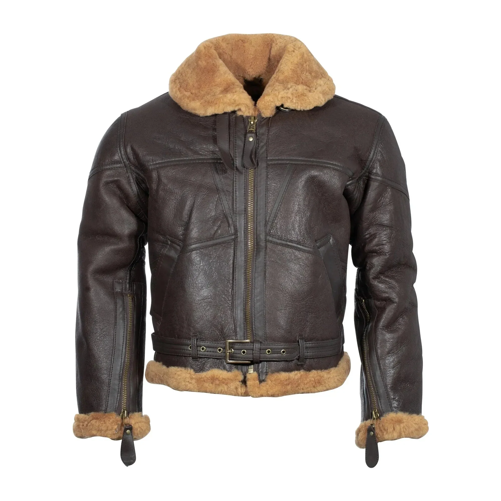 Britische Bomberjacke RAF Lammfell - Image 11