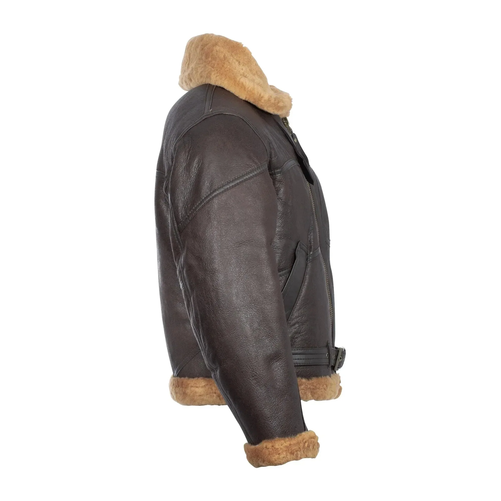 Britische Bomberjacke RAF Lammfell - Image 8