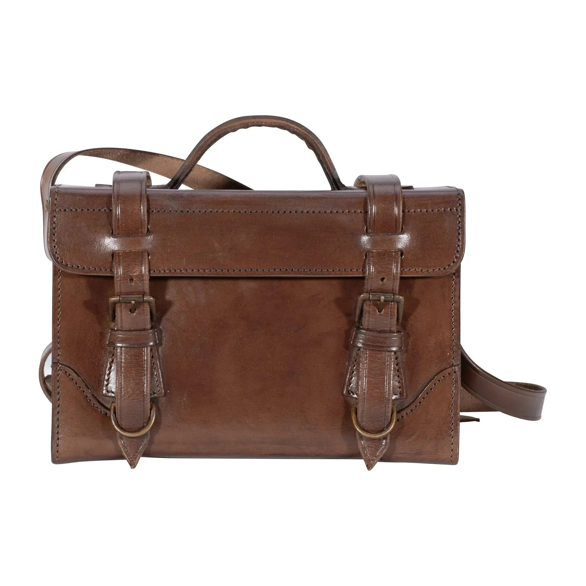 Ledertasche mit Tragegurt