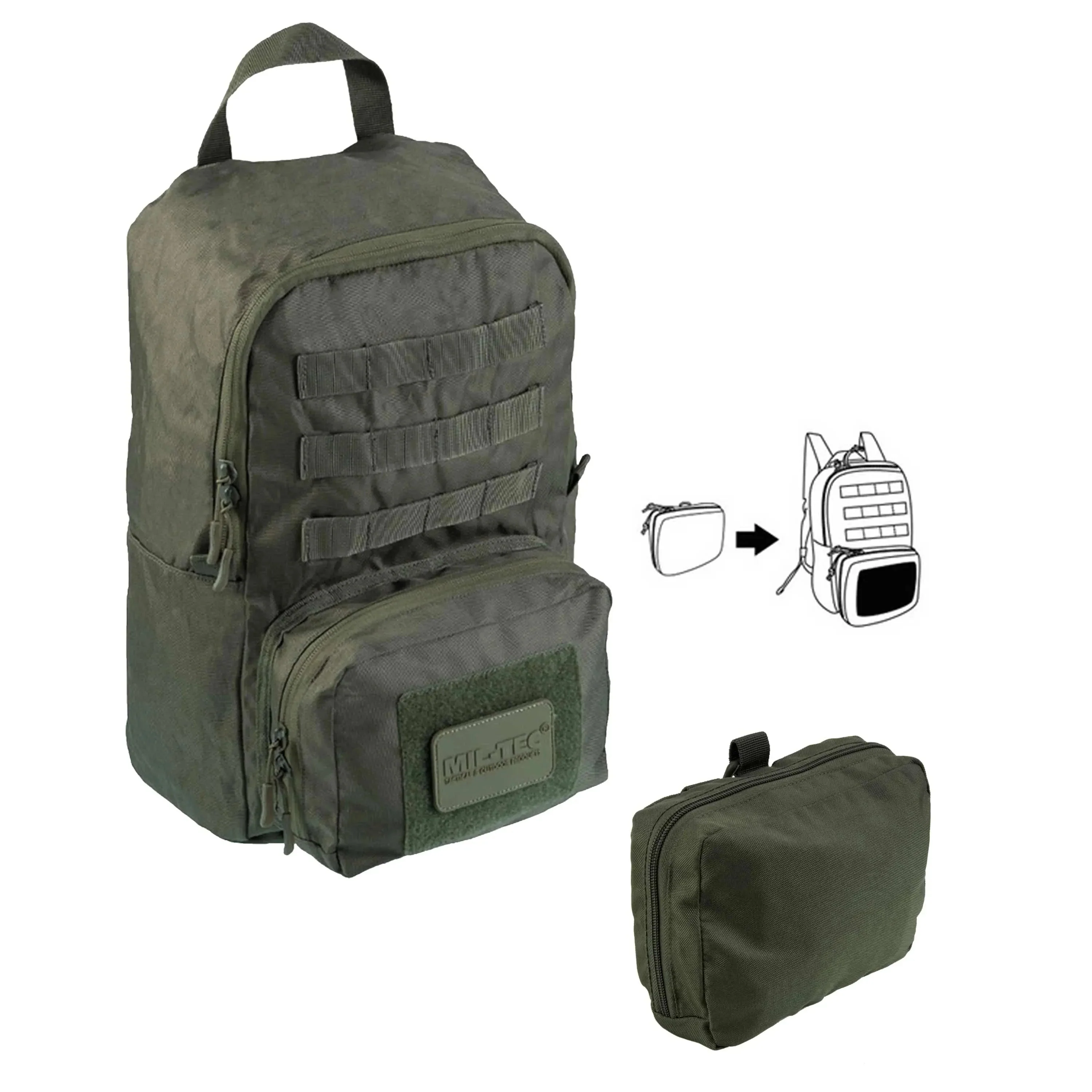 Rucksack US Assault Pack Ultra Compact 15 L - Image 5