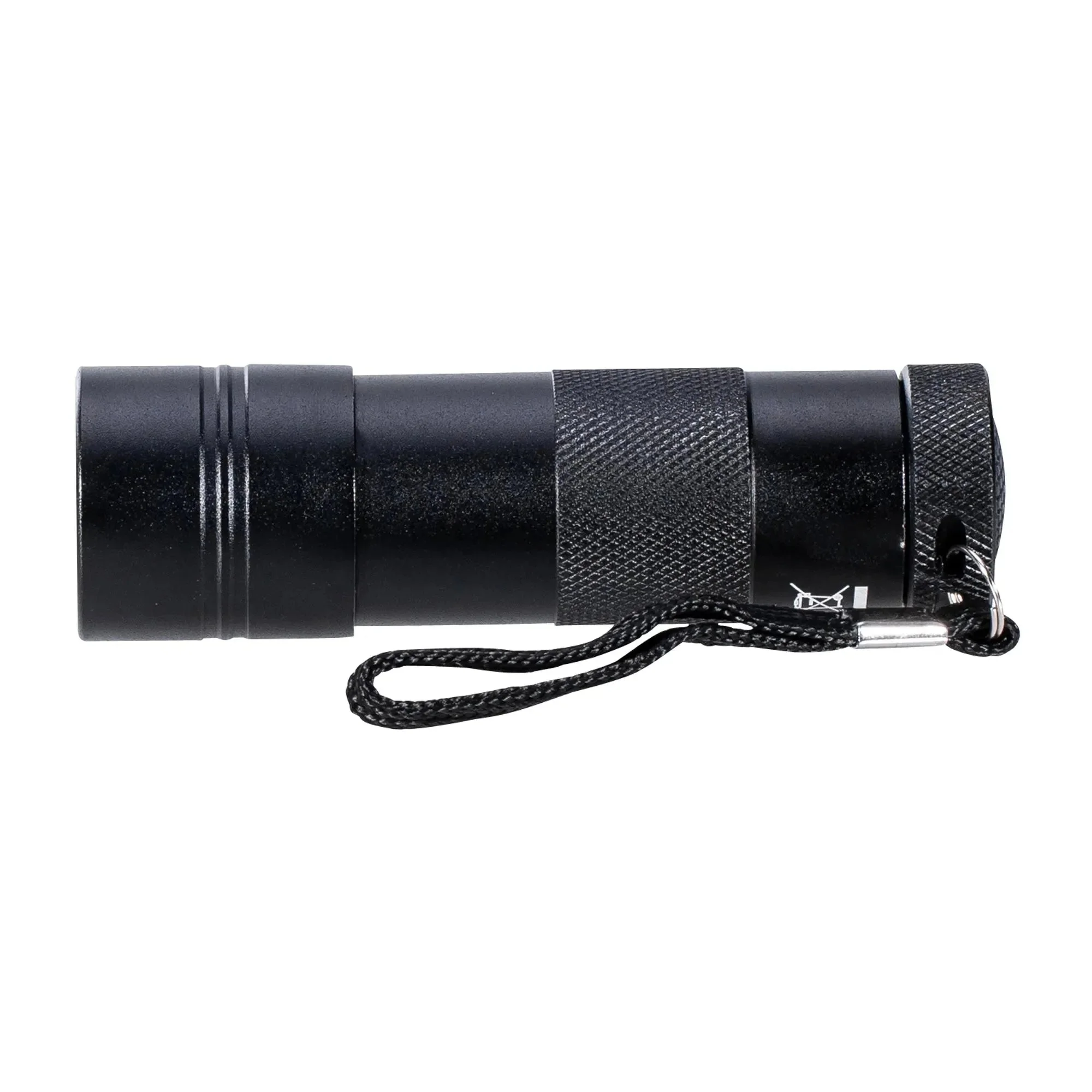 Stablampe 12 LED 20 Lumen Schwarz