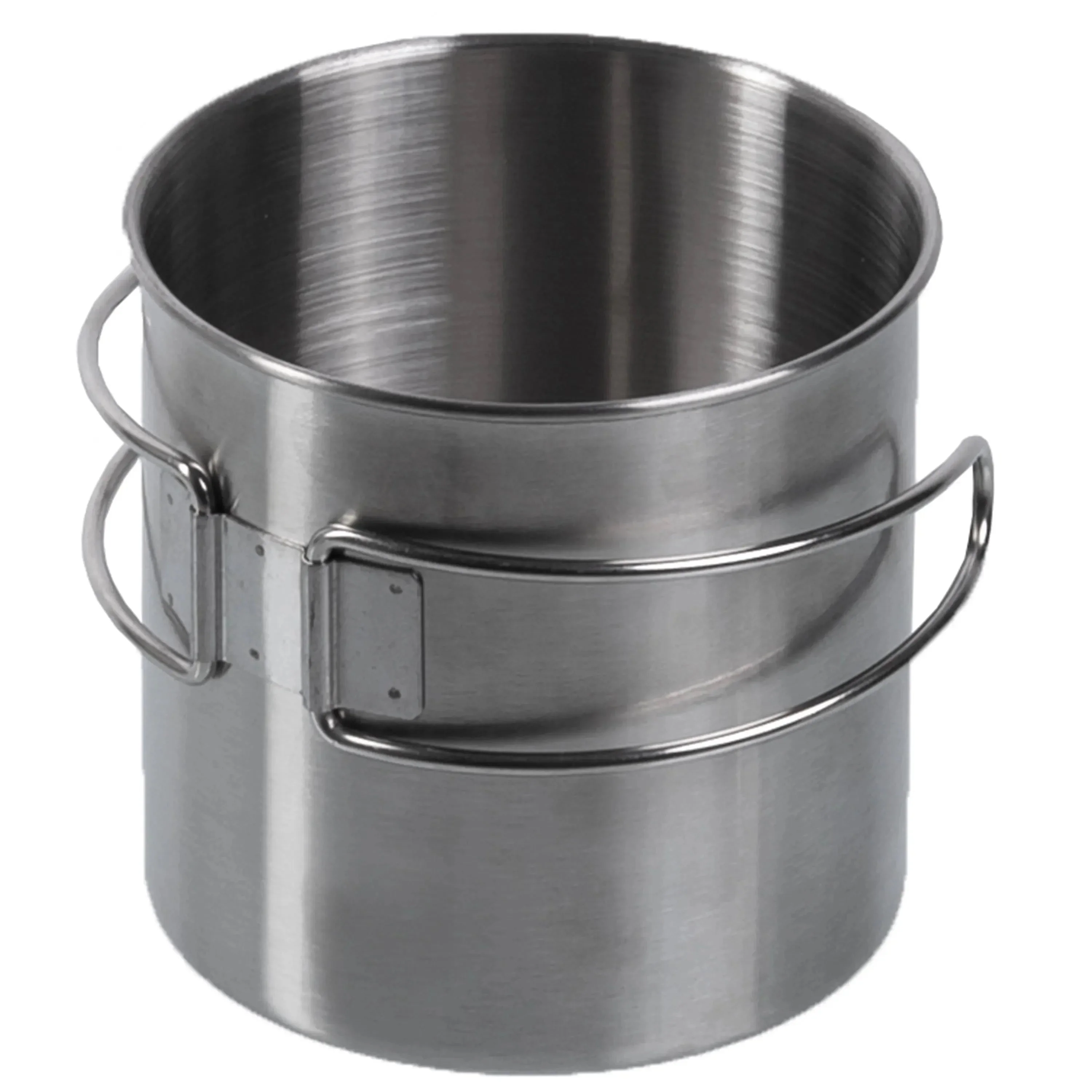 Trinkbecher Edelstahl Drahtgriffe 800 ml