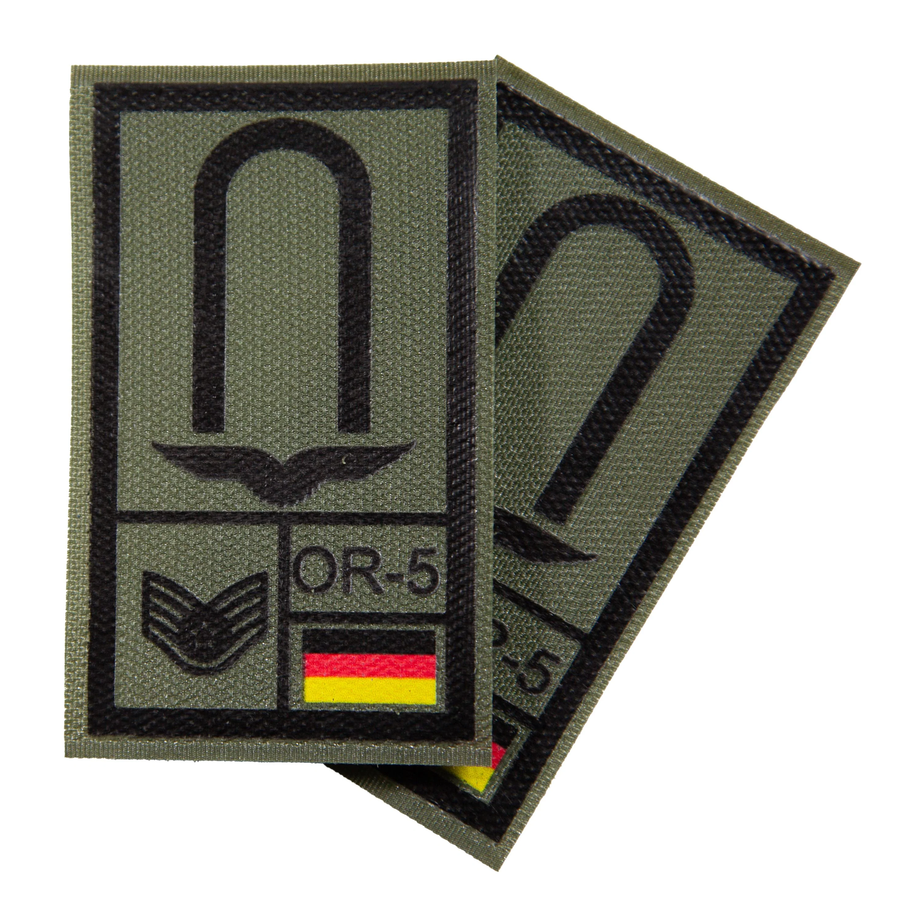 BW Rangabzeichen International bedruckt Luftwaffe Klett für KBS SK - Image 10