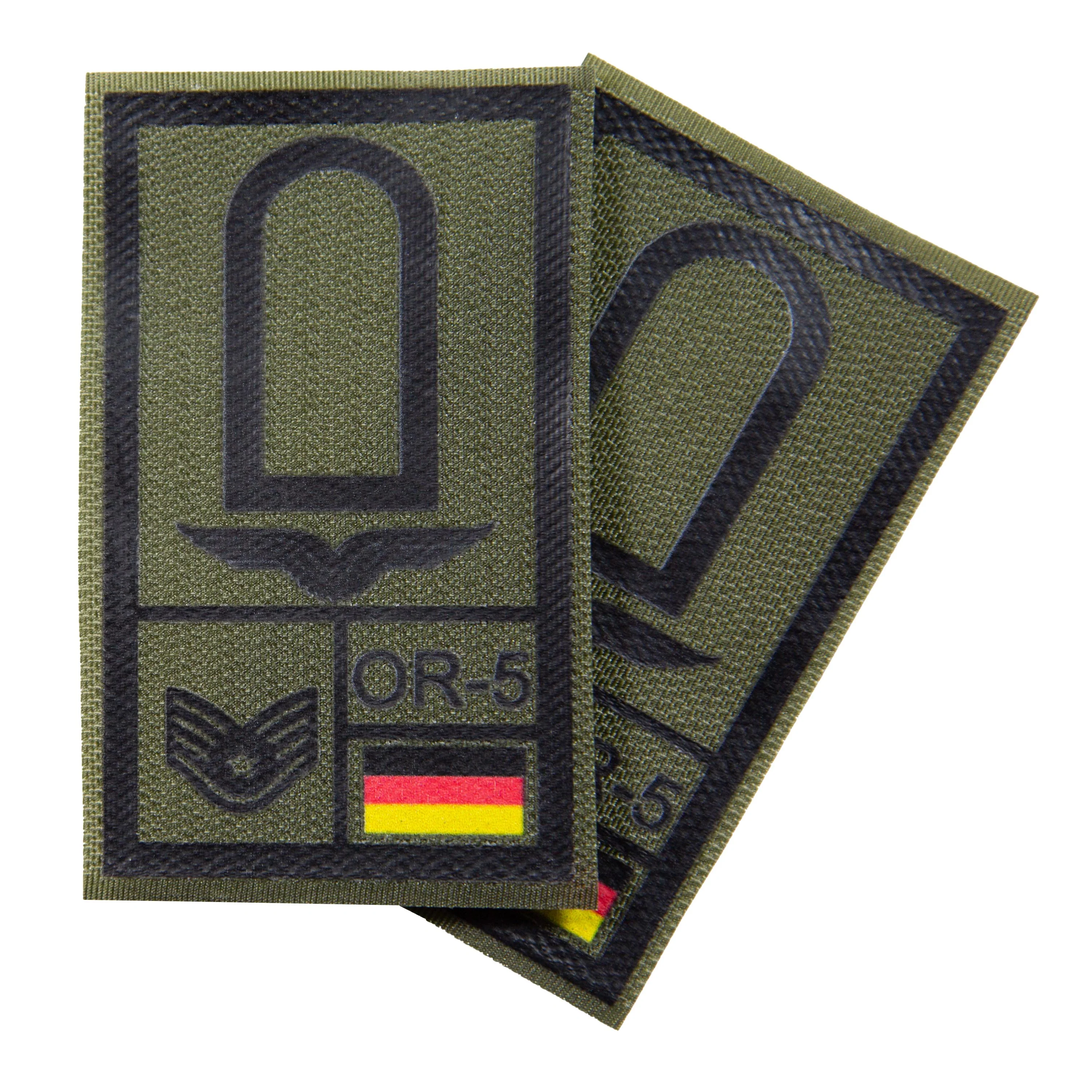 BW Rangabzeichen International bedruckt Luftwaffe Klett für KBS SK - Image 11
