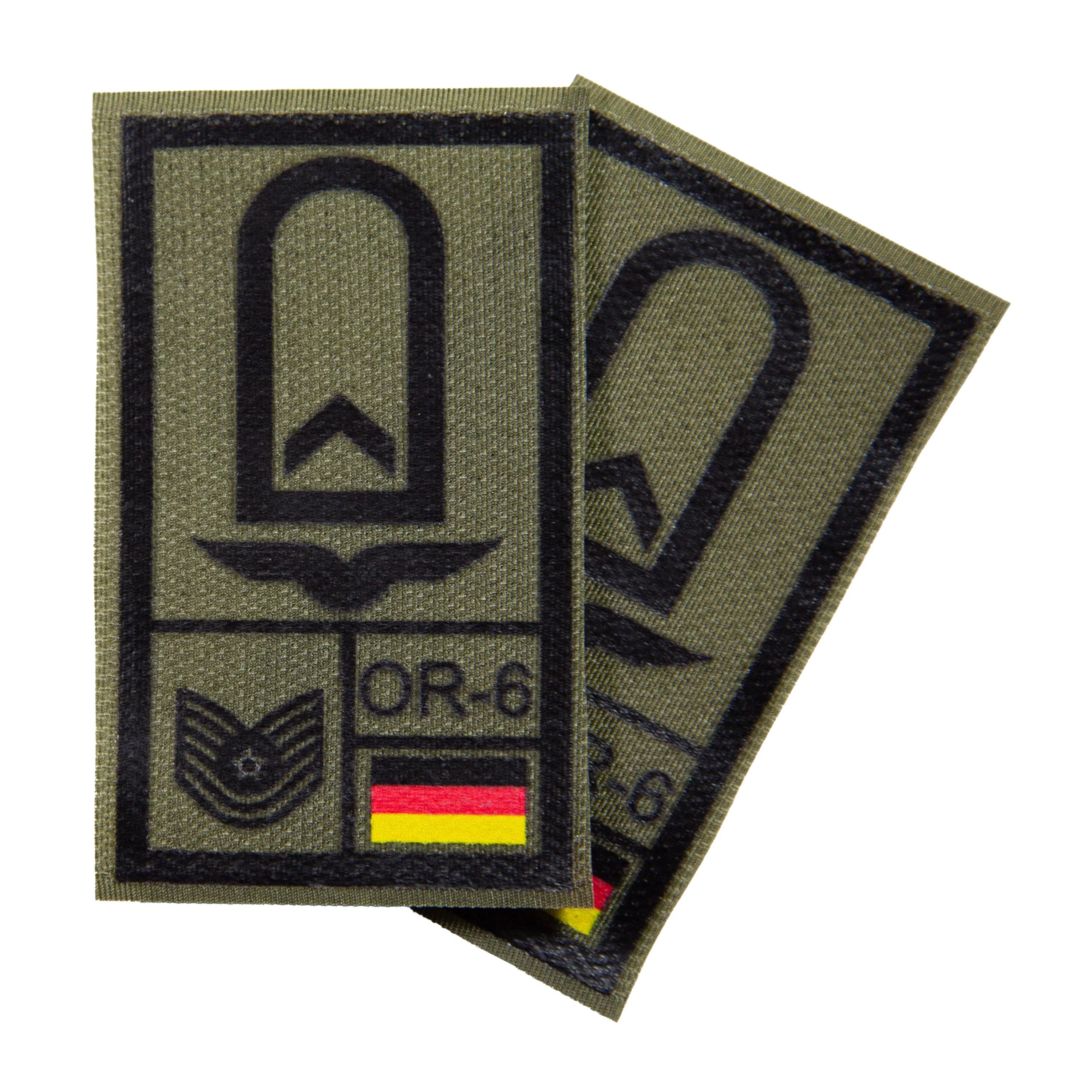 BW Rangabzeichen International bedruckt Luftwaffe Klett für KBS SK - Image 12