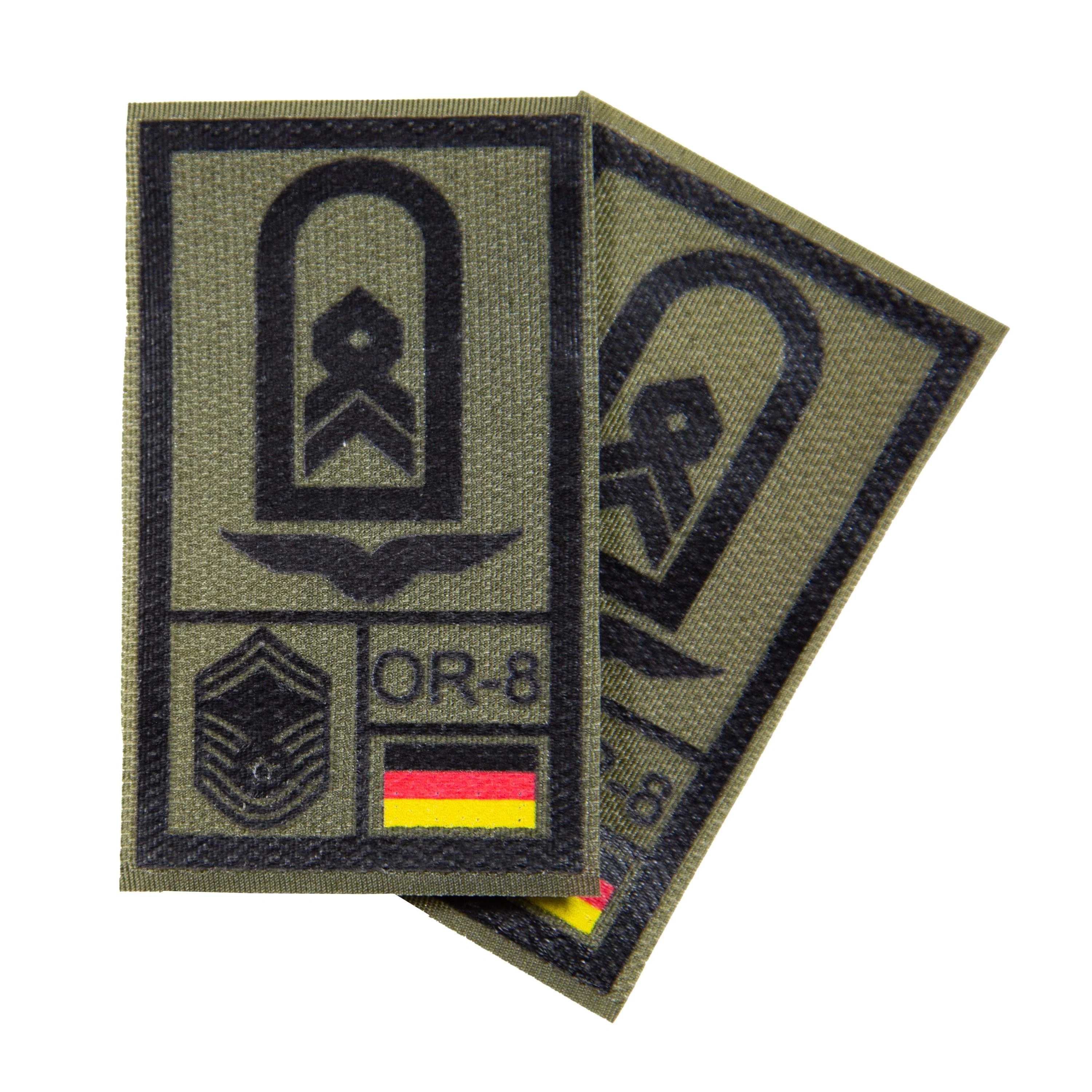 BW Rangabzeichen International bedruckt Luftwaffe Klett für KBS SK - Image 15