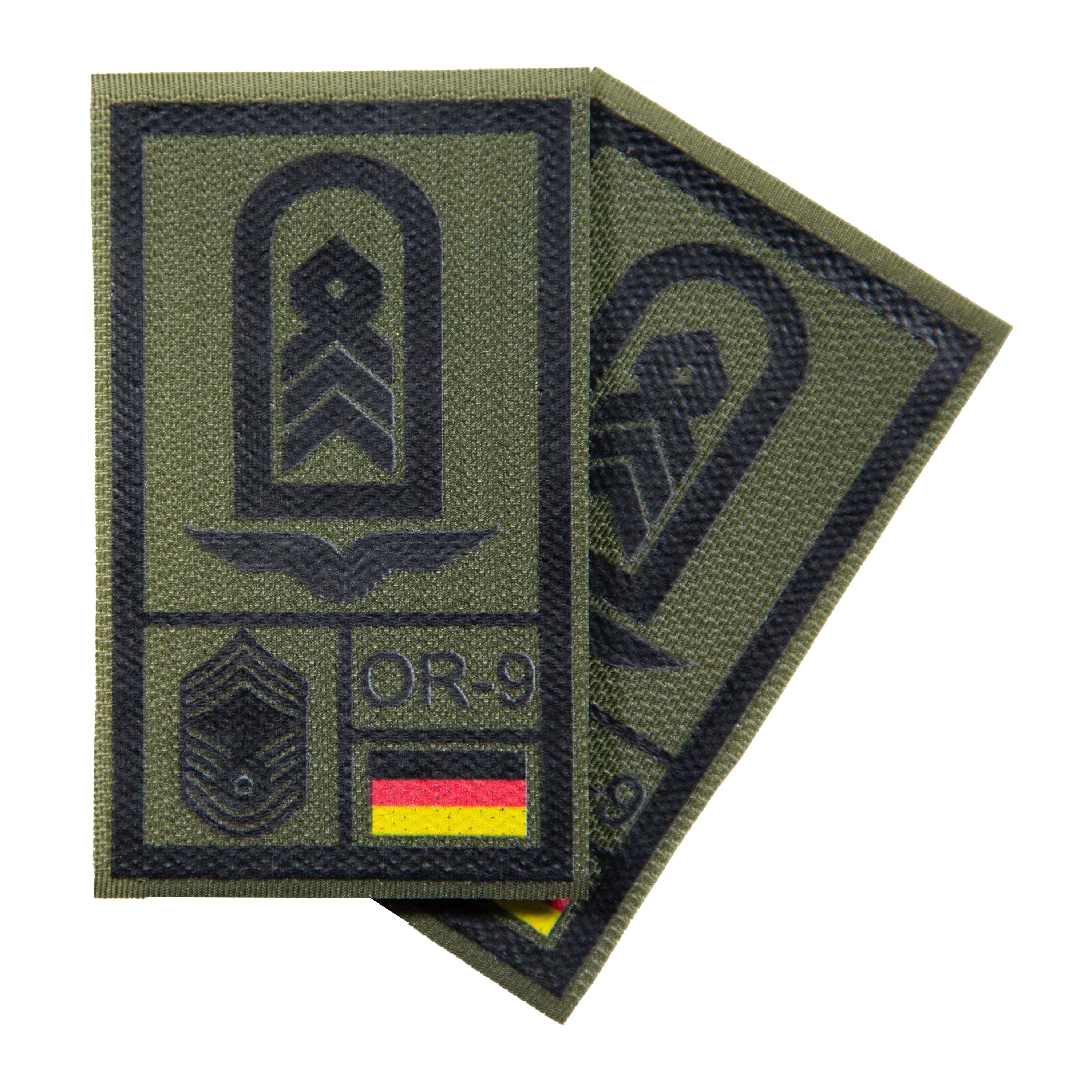 BW Rangabzeichen International bedruckt Luftwaffe Klett für KBS SK - Image 16