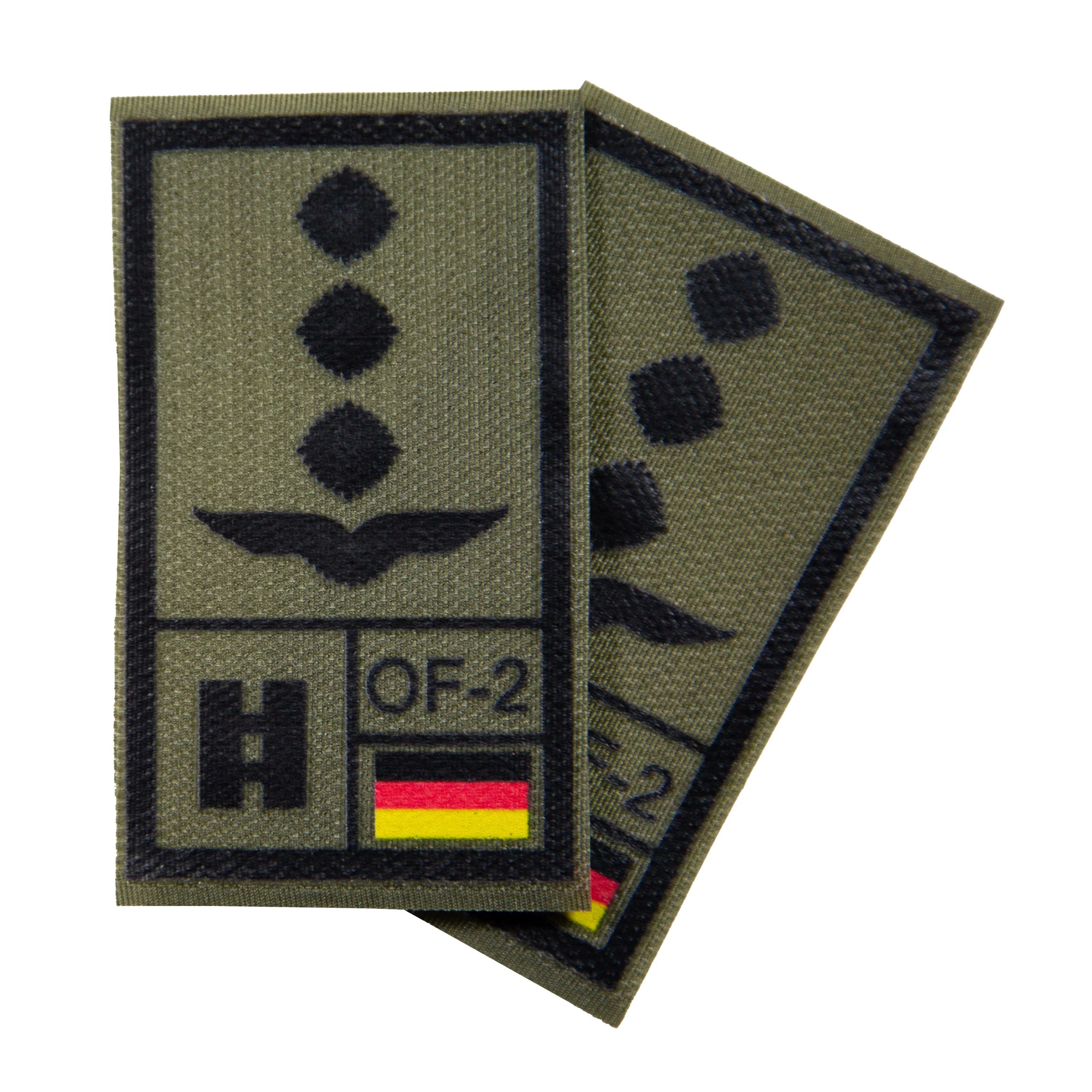 BW Rangabzeichen International bedruckt Luftwaffe Klett für KBS SK - Image 19