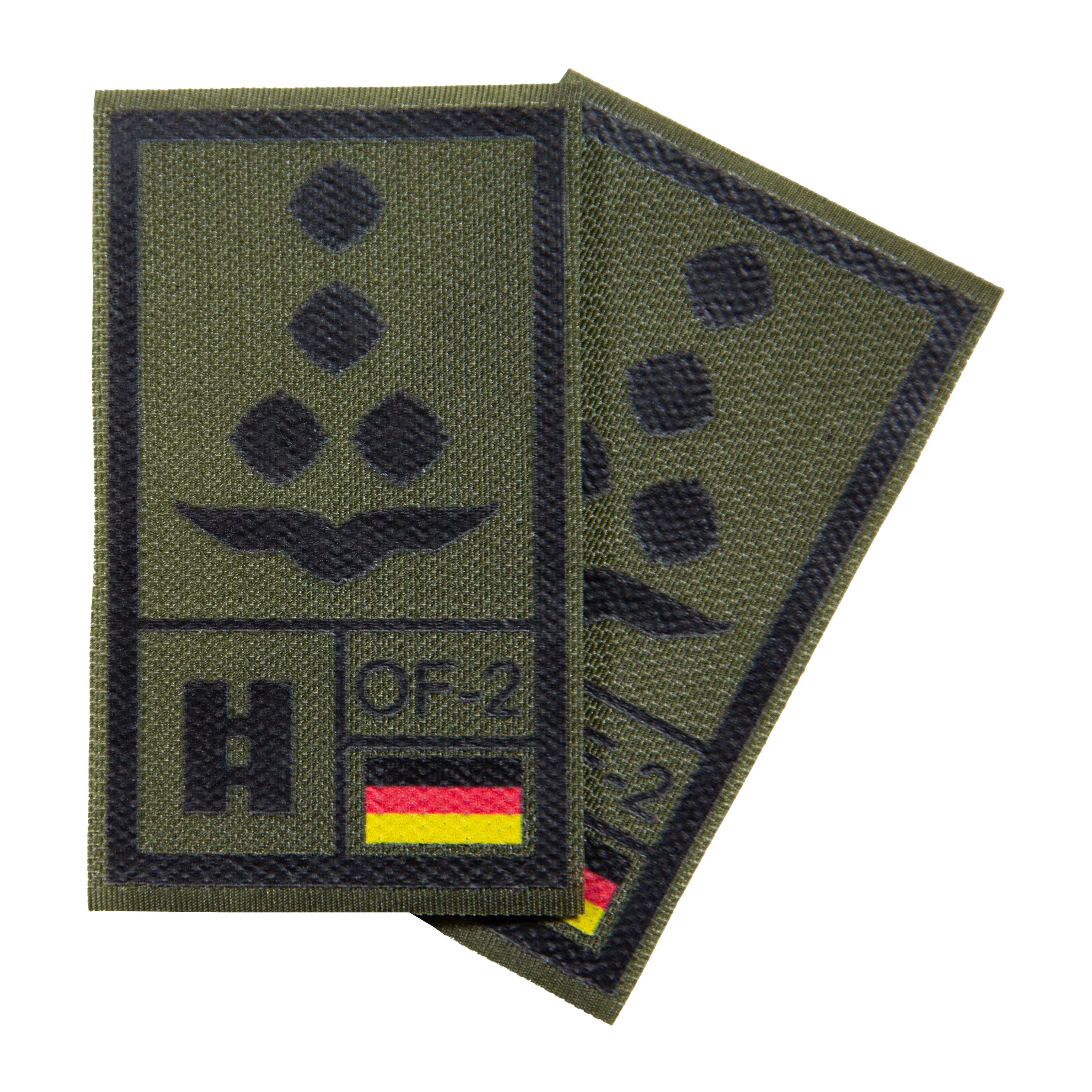 BW Rangabzeichen International bedruckt Luftwaffe Klett für KBS SK - Image 20