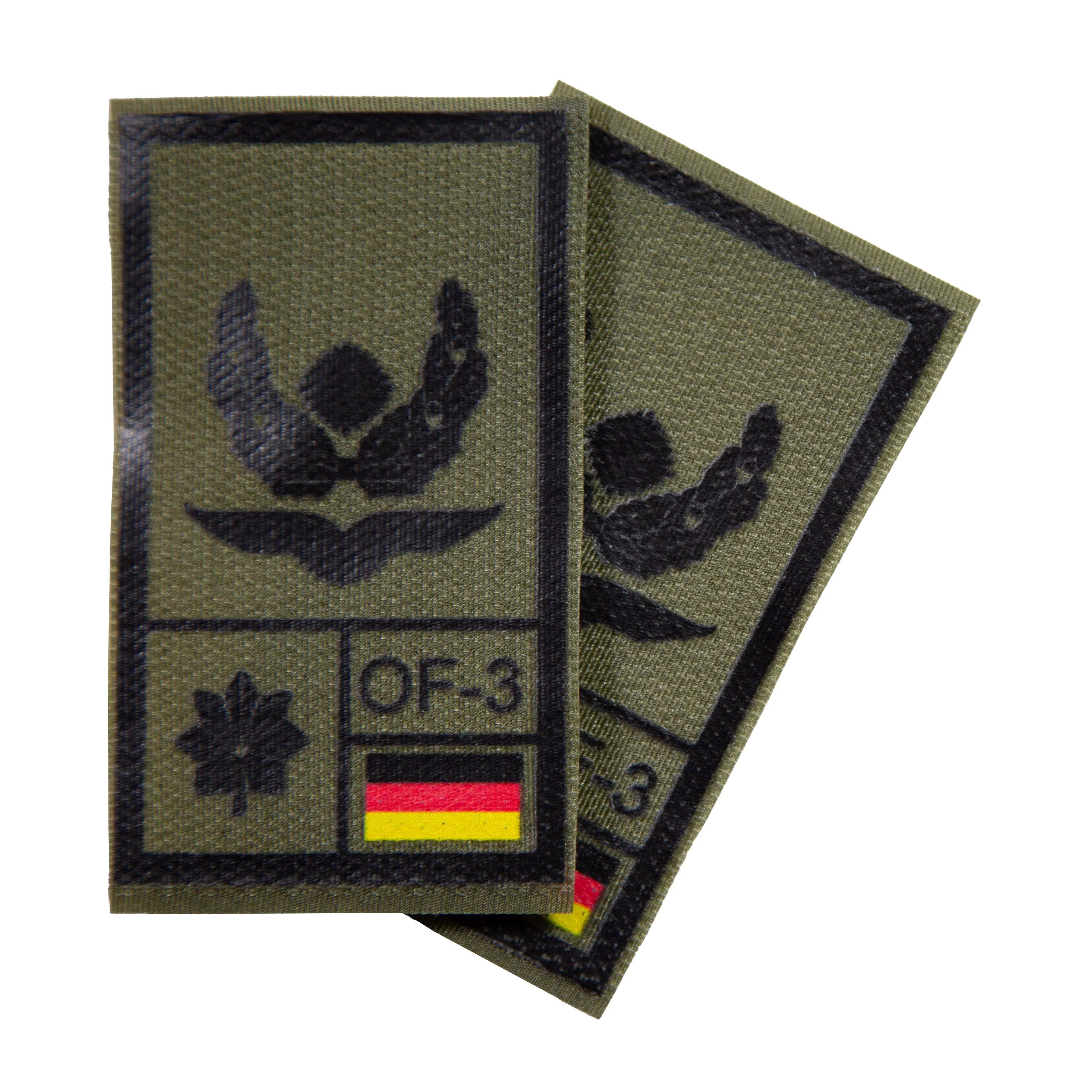BW Rangabzeichen International bedruckt Luftwaffe Klett für KBS SK - Image 21