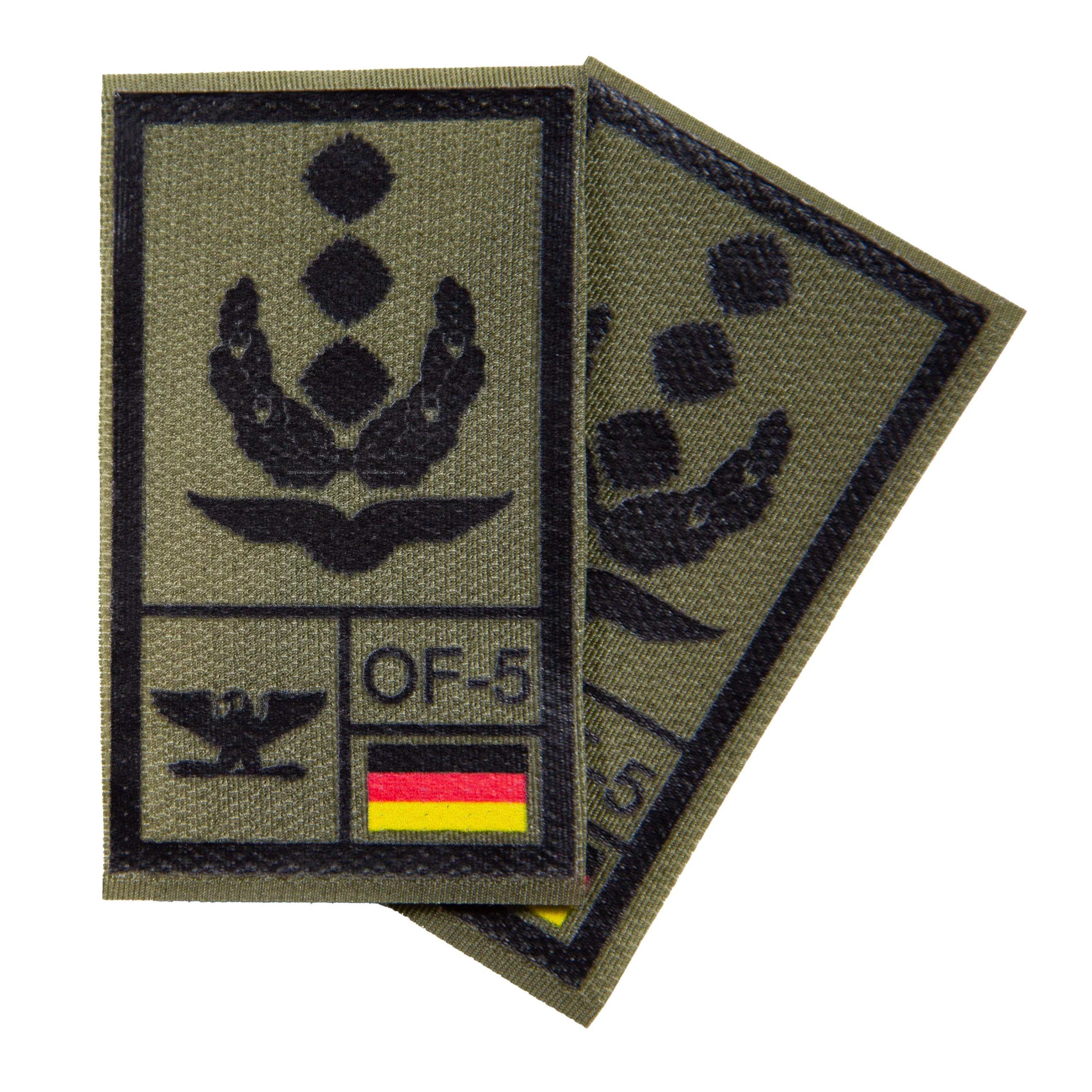 BW Rangabzeichen International bedruckt Luftwaffe Klett für KBS SK - Image 23