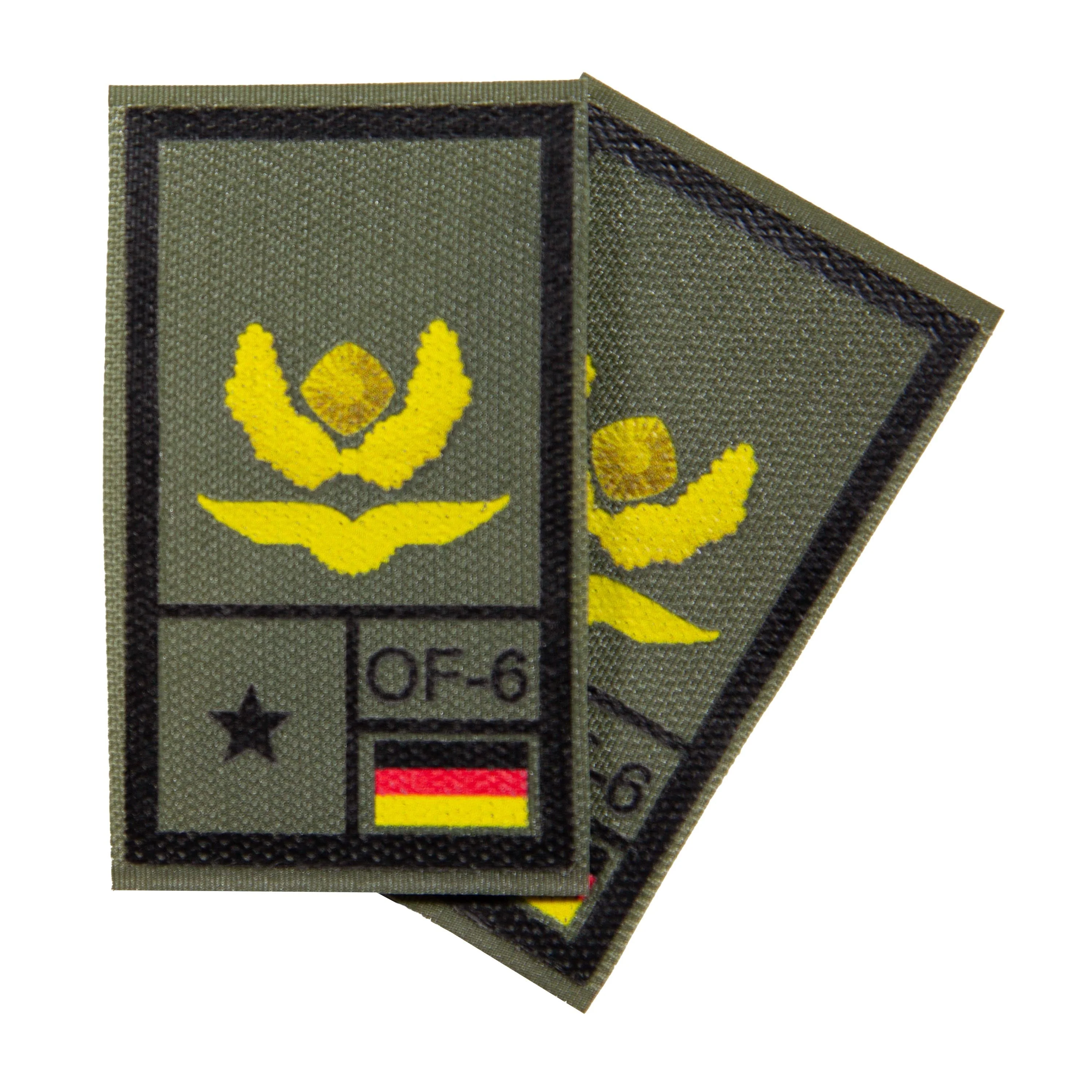BW Rangabzeichen International bedruckt Luftwaffe Klett für KBS SK - Image 24