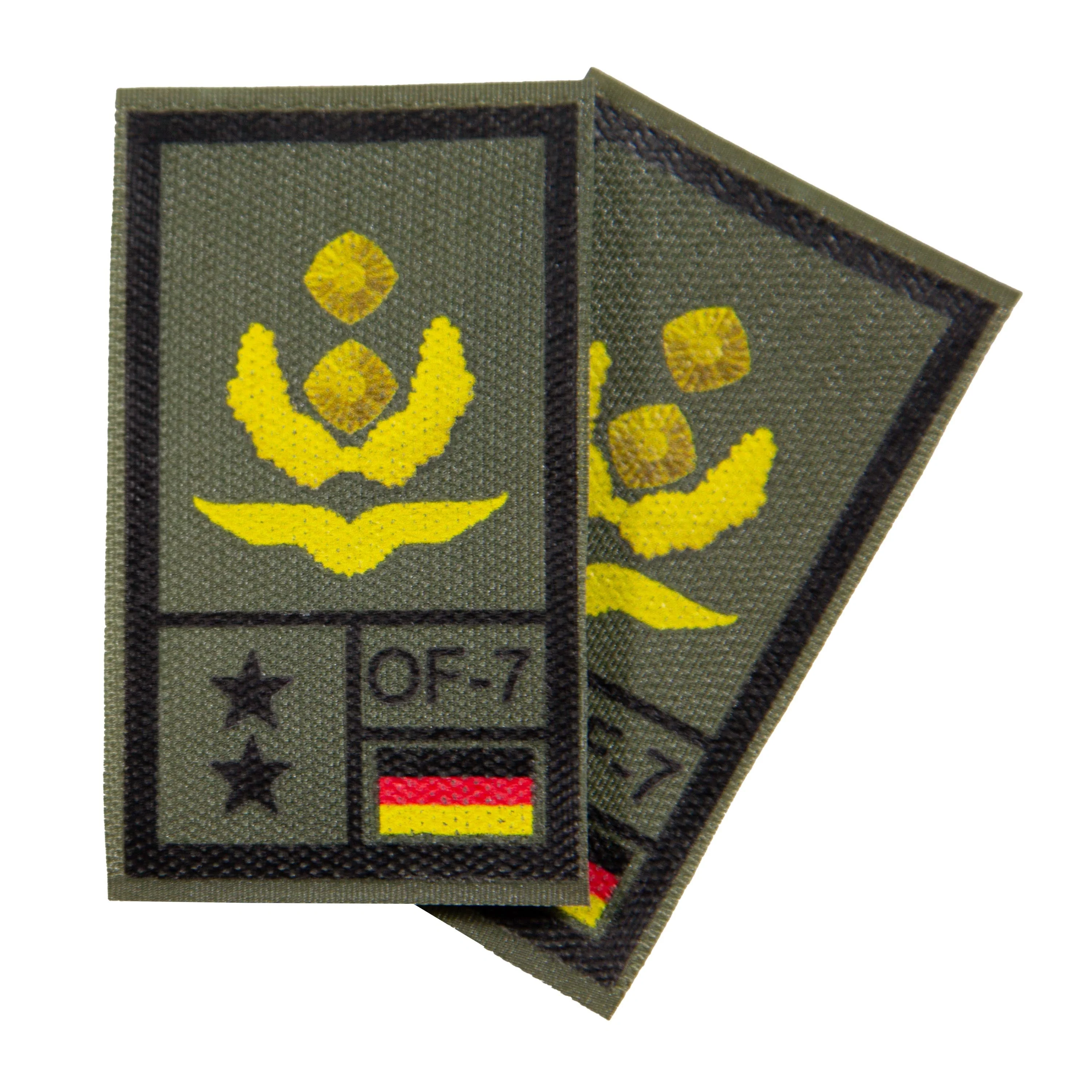 BW Rangabzeichen International bedruckt Luftwaffe Klett für KBS SK - Image 25