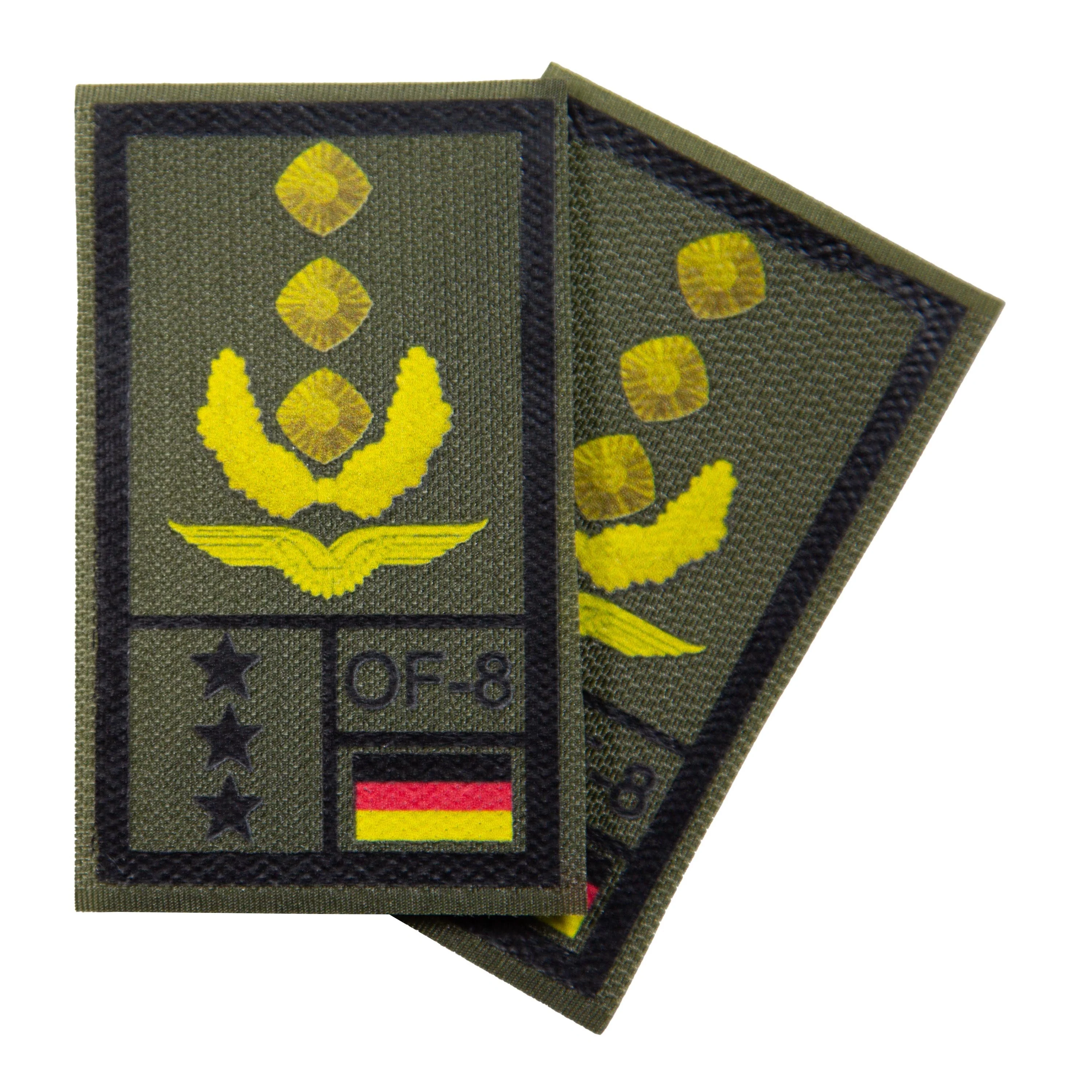 BW Rangabzeichen International bedruckt Luftwaffe Klett für KBS SK - Image 26