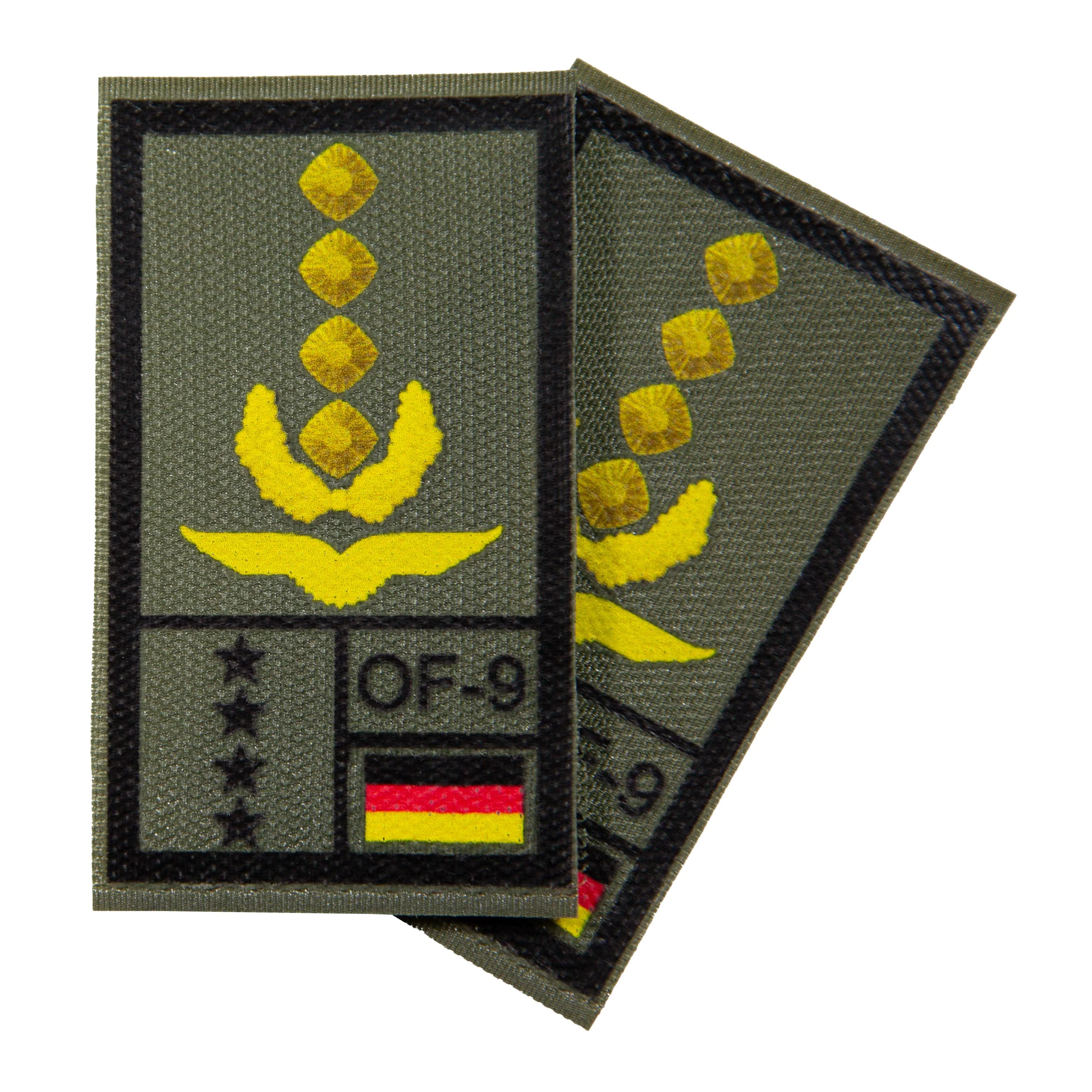 BW Rangabzeichen International bedruckt Luftwaffe Klett für KBS SK - Image 27