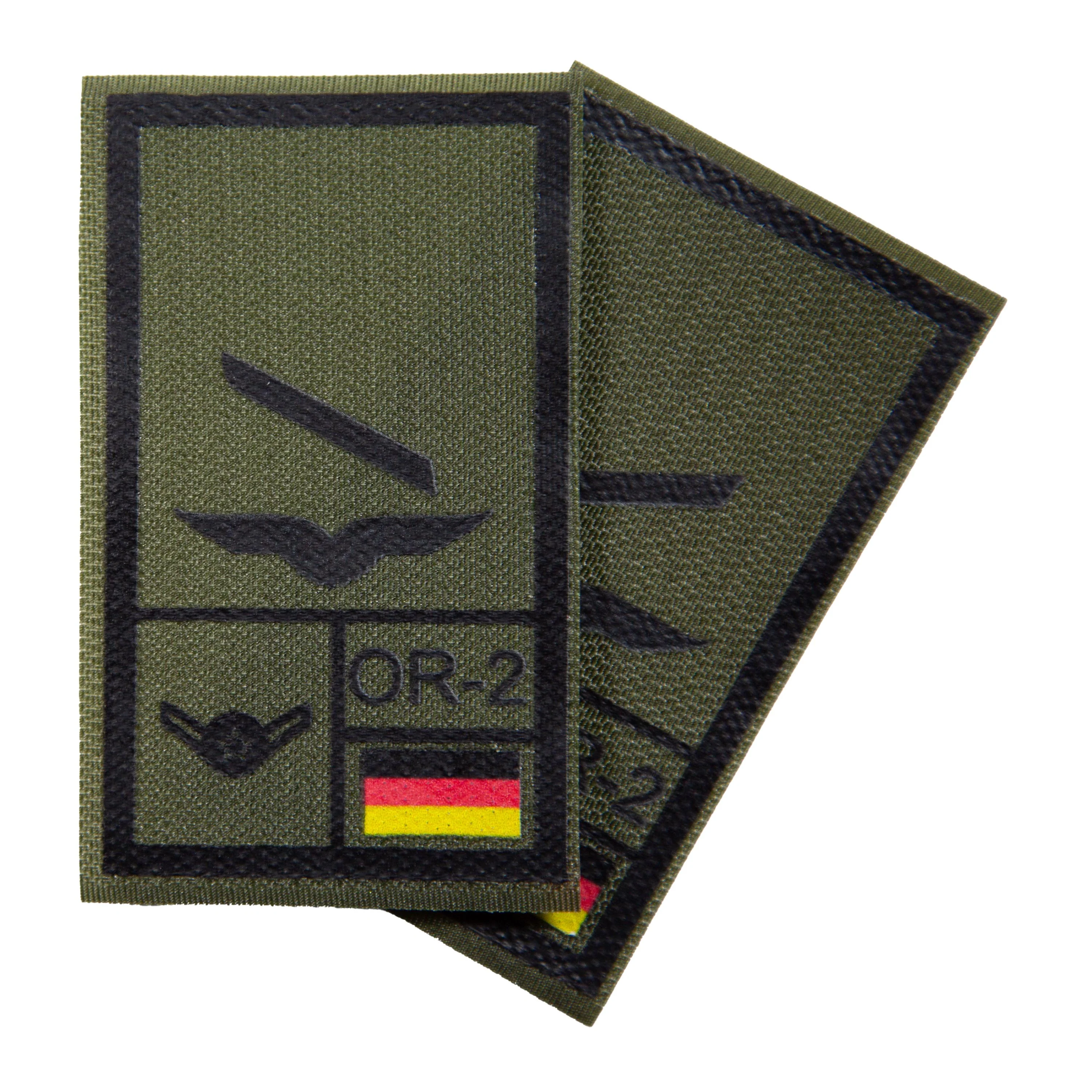 BW Rangabzeichen International bedruckt Luftwaffe Klett für KBS SK - Image 3
