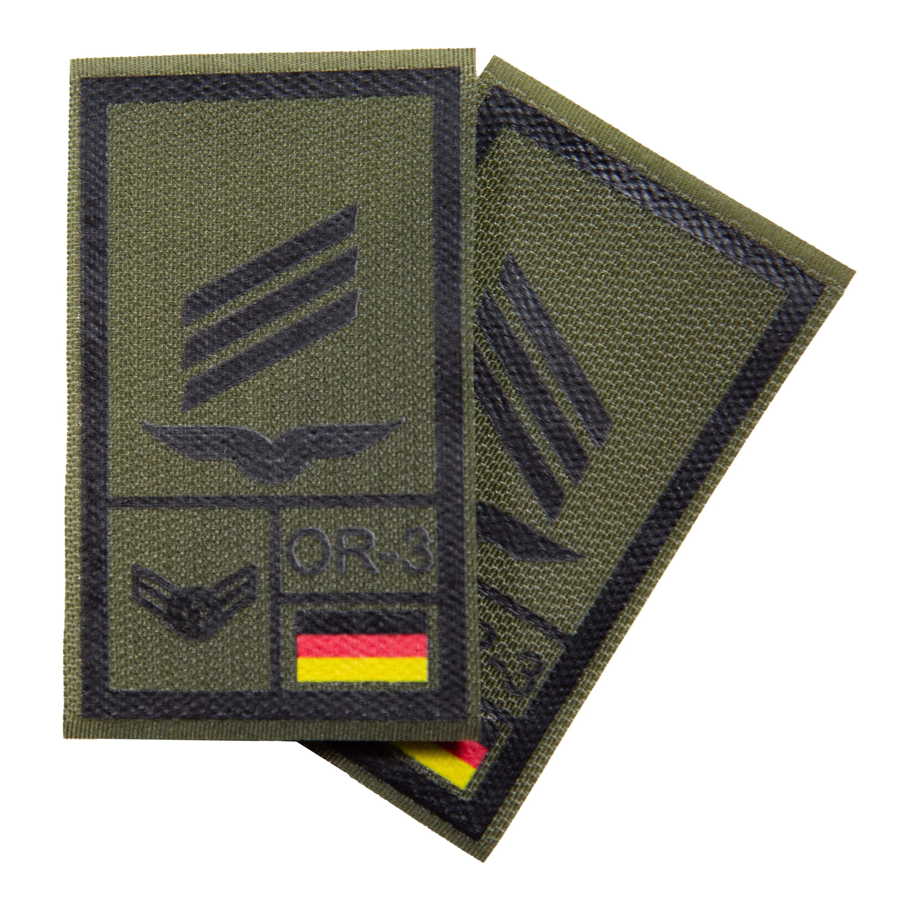 BW Rangabzeichen International bedruckt Luftwaffe Klett für KBS SK - Image 5