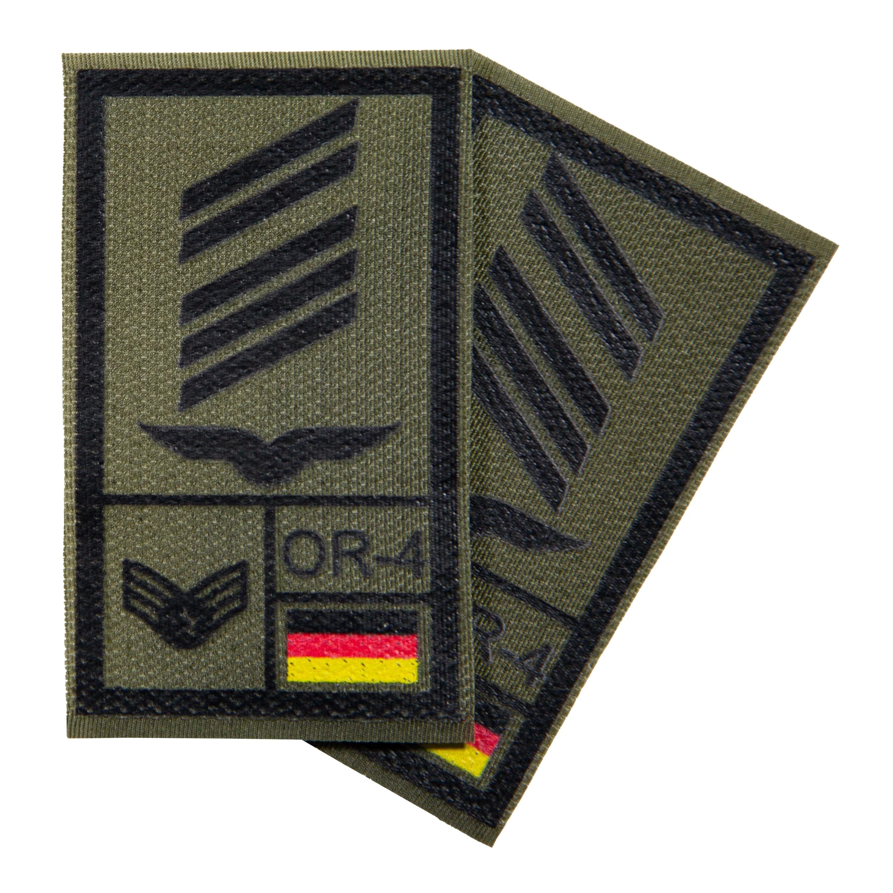 BW Rangabzeichen International bedruckt Luftwaffe Klett für KBS SK - Image 7