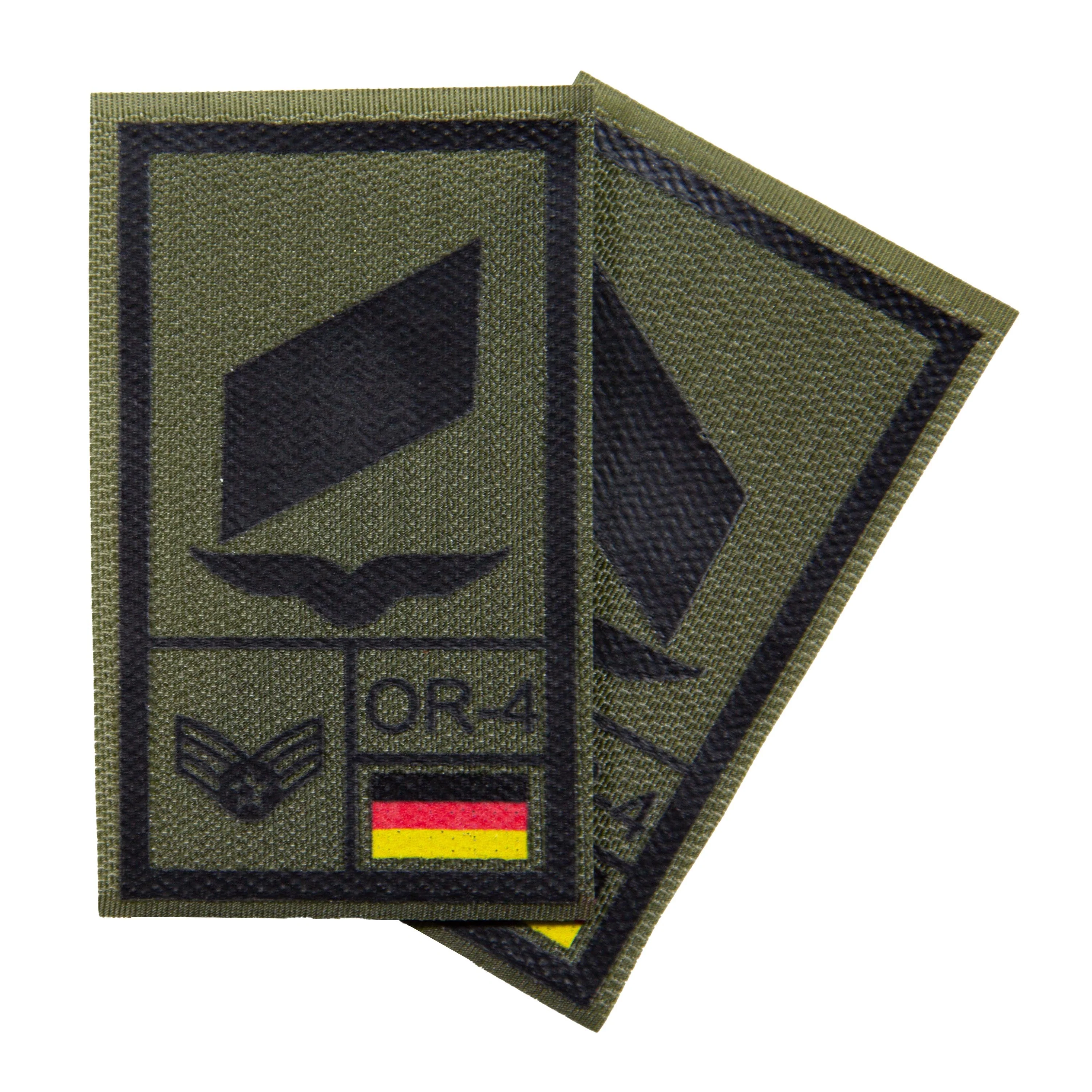 BW Rangabzeichen International bedruckt Luftwaffe Klett für KBS SK - Image 8