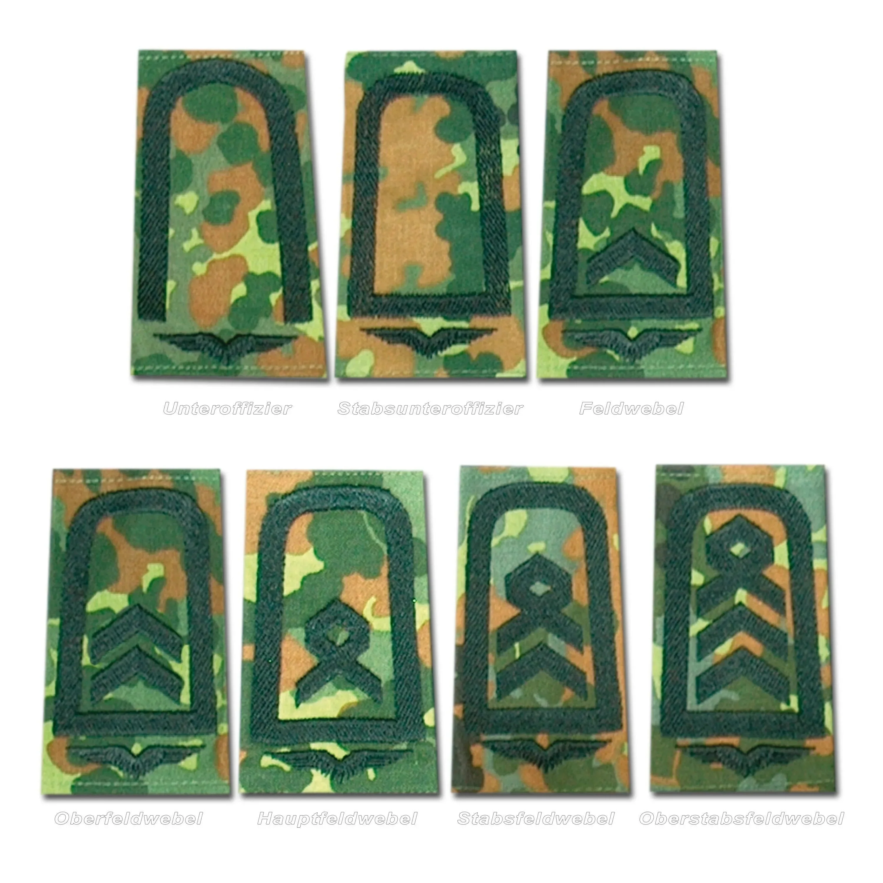 BW Rangabzeichen Luftwaffe Flecktarn - Image 2