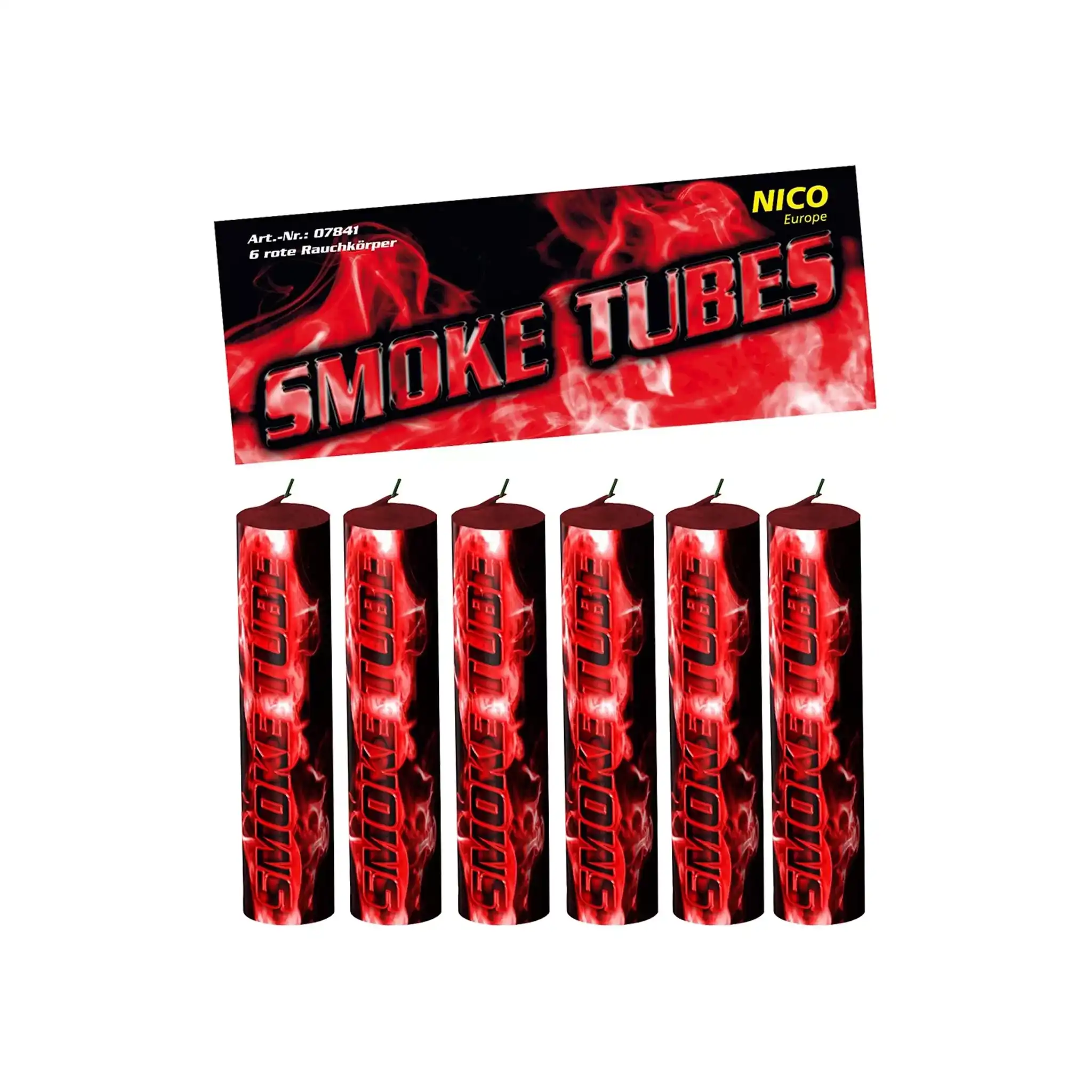 Rauchkörper Smoke Tubes 6er Beutel - Image 2