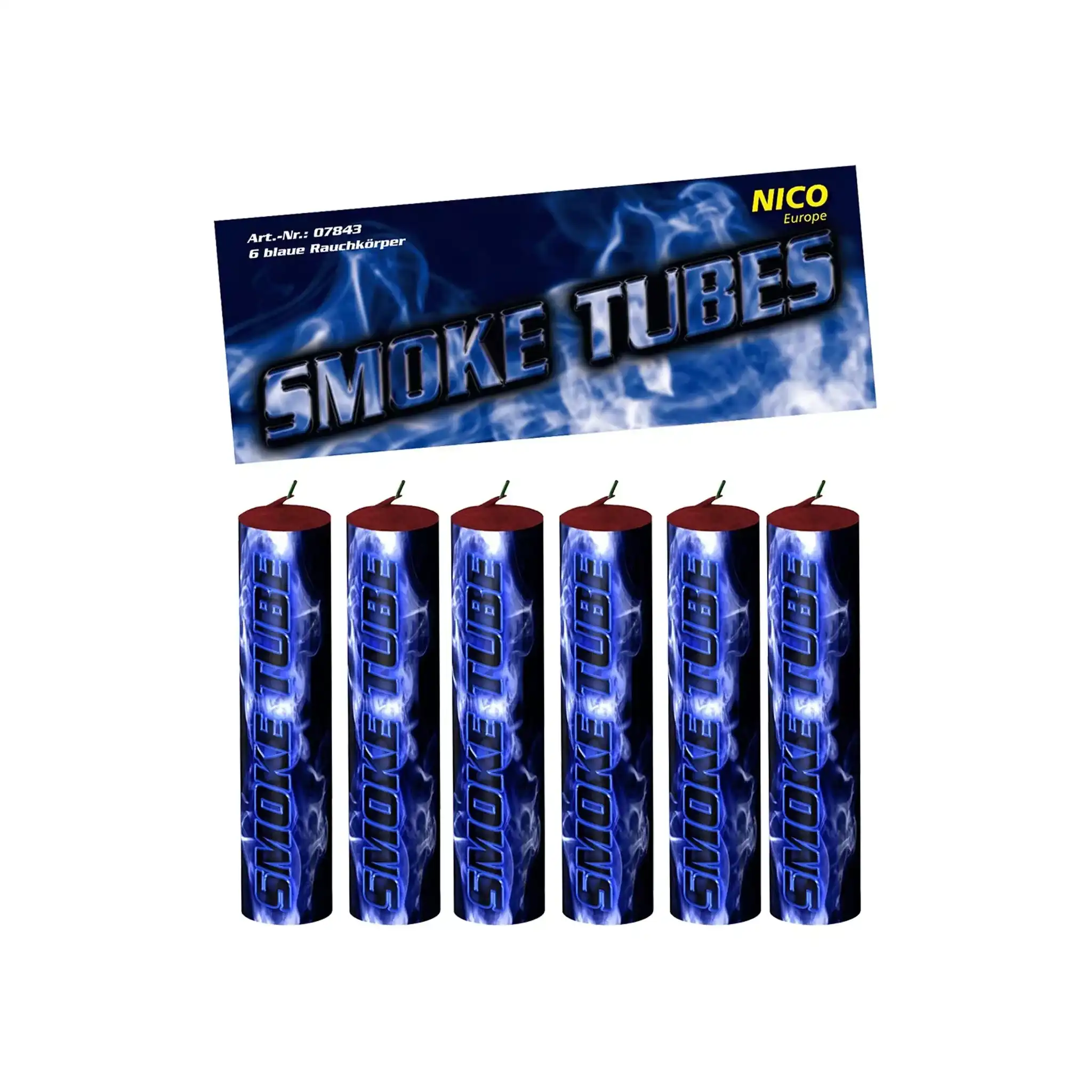 Rauchkörper Smoke Tubes 6er Beutel - Image 3